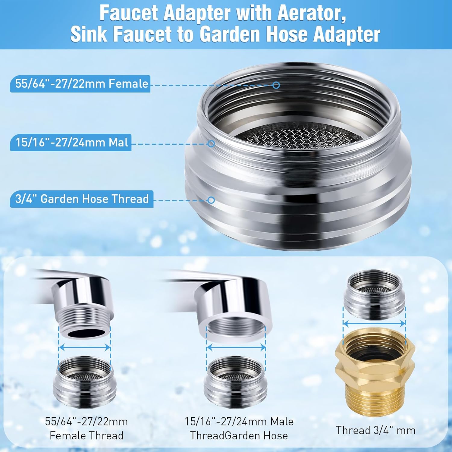 Enhon Drain Bladder Kit for 1-6 Inch Pipes