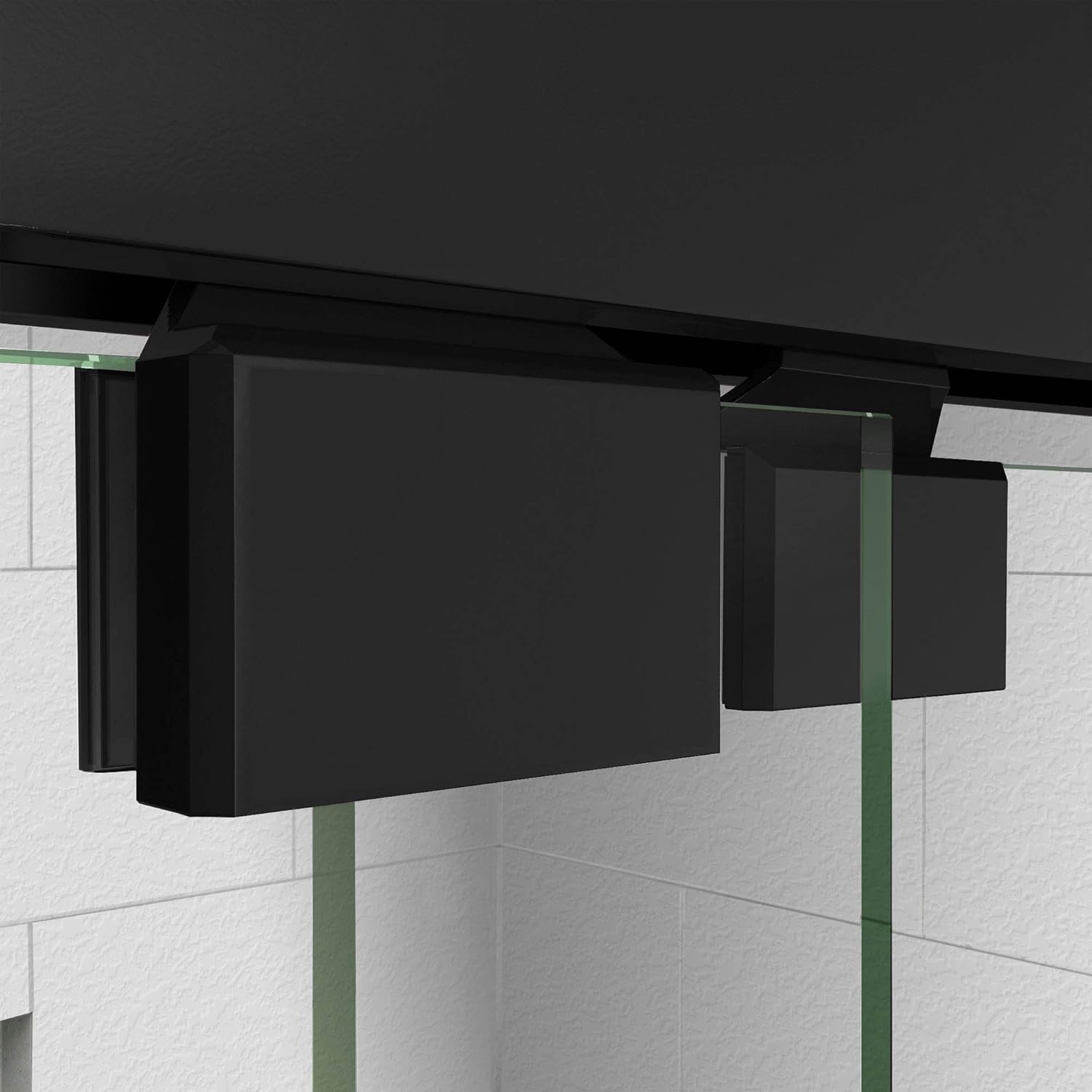 DreamLine Encore 32x48x78 34 Satin Black Shower Door Kit