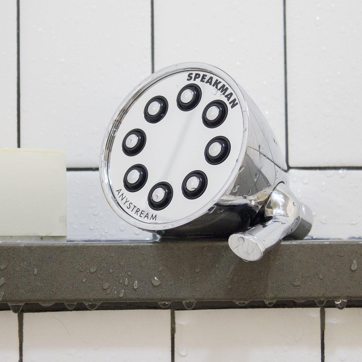Speakman S-2251 Signature Icon Adjustable High Pressure Shower Head 1