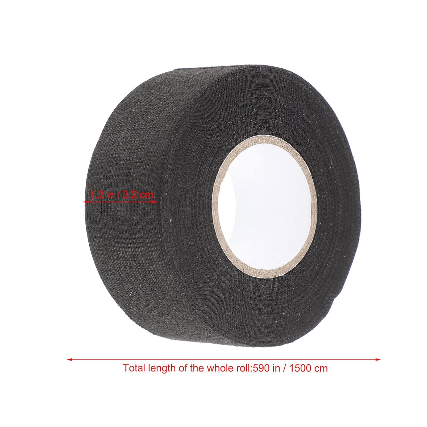 1 Roll Automotive Wiring Harness Tape Black Duct Tape