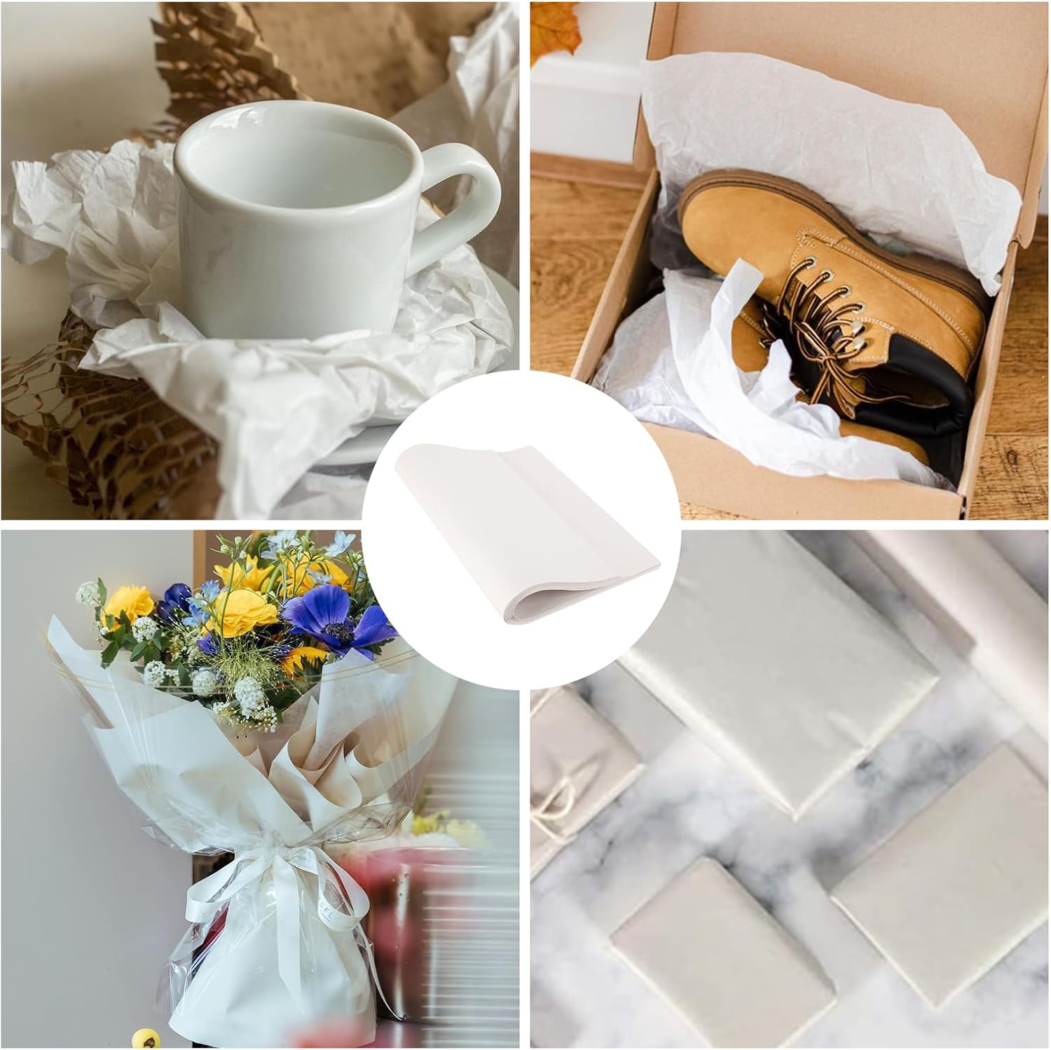 AXELIP 14x11 Newsprint Packing Paper 80 Sheets