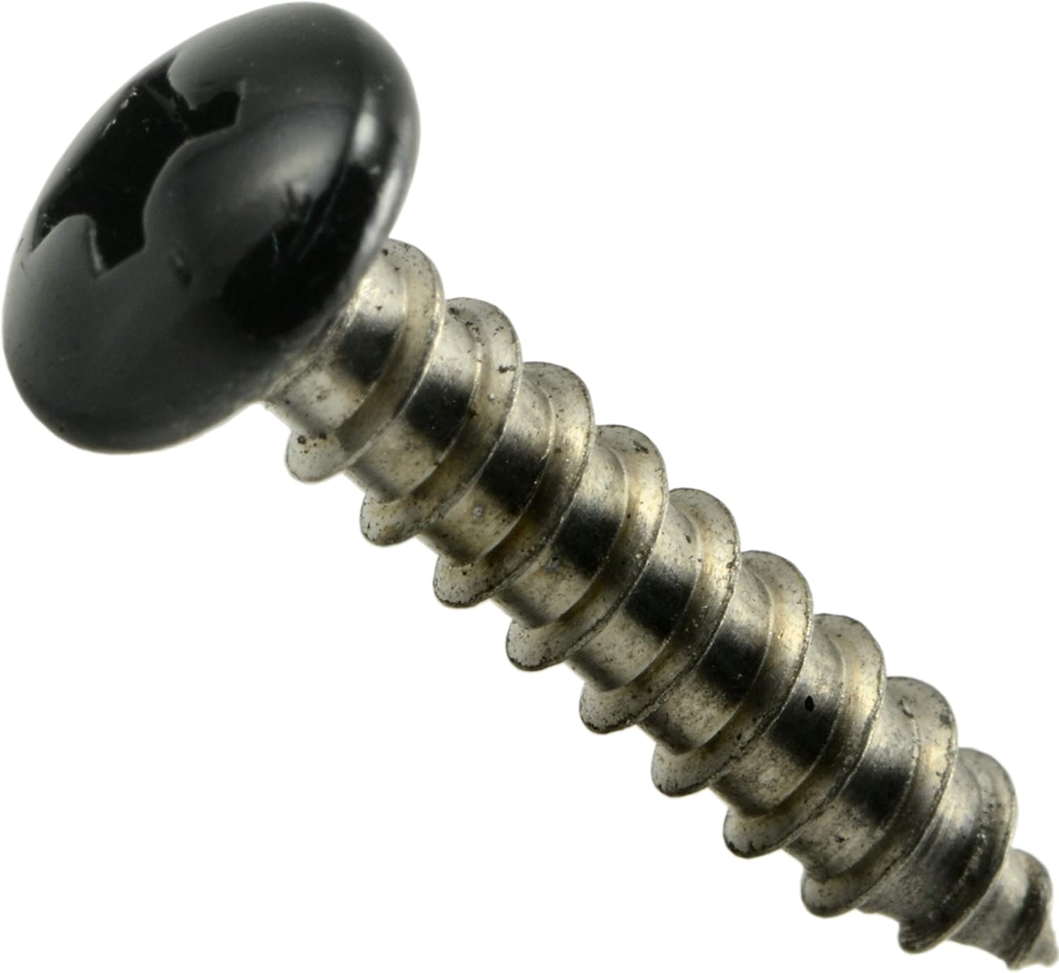 Black Phillips Pan Sheet Metal Screws 8x34 100 Piece