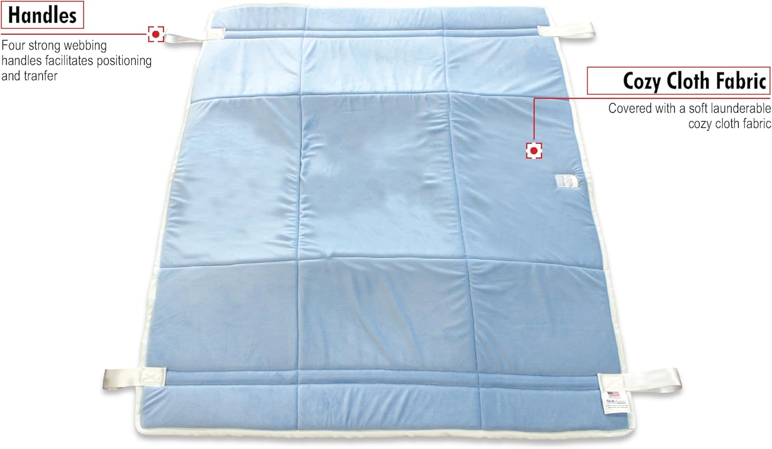 Skil-Care TLC Positioning Pad with Hook Loop 48x40 Inch