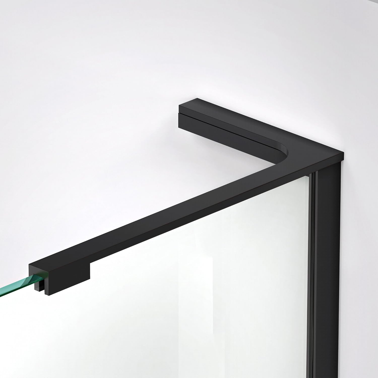 DreamLine Elegance LS Frameless Pivot Shower Door - Satin Black