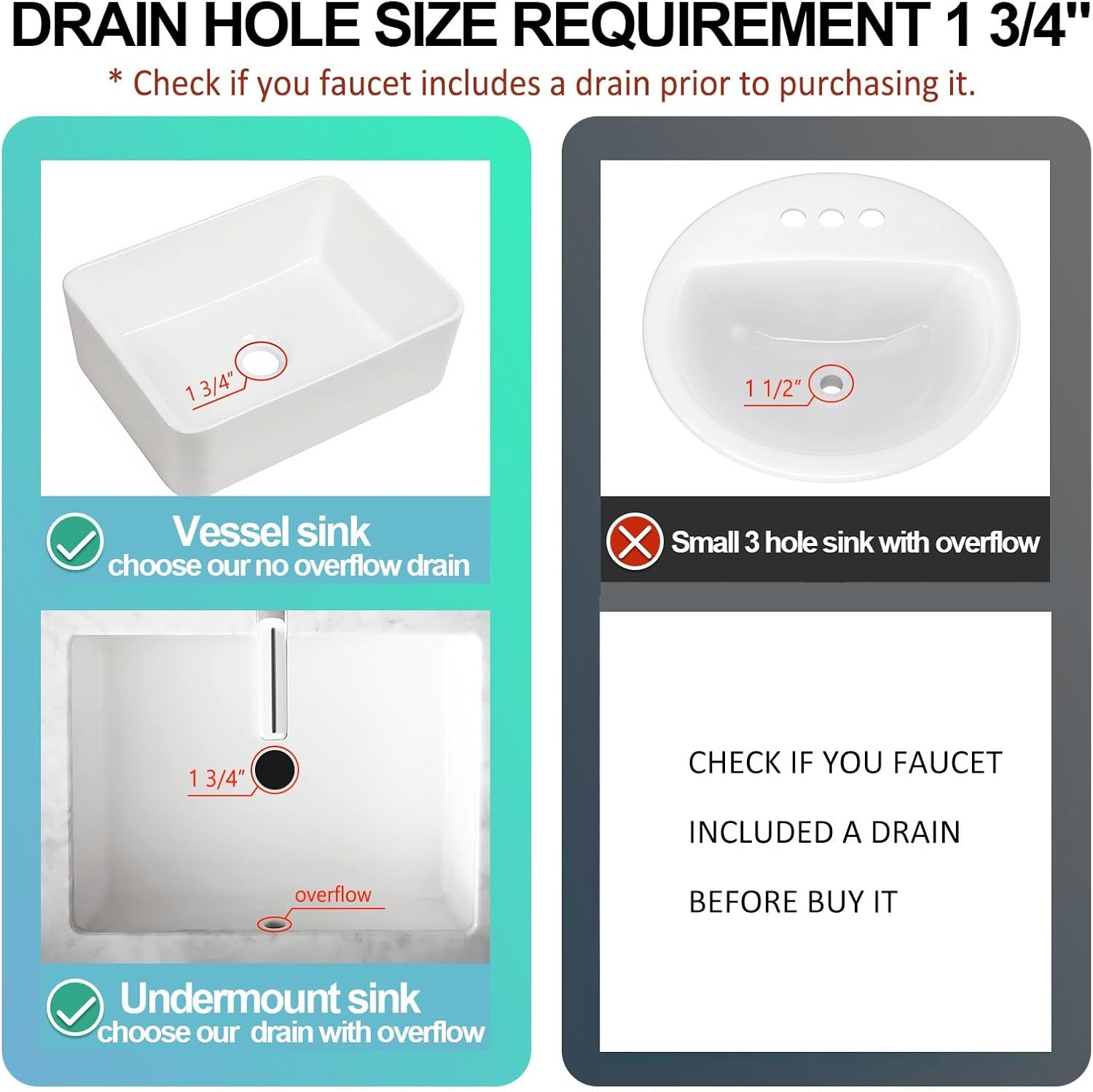 Yodel Bathroom Sink Drain - No Overflow Polish Gold 1 58 Opening