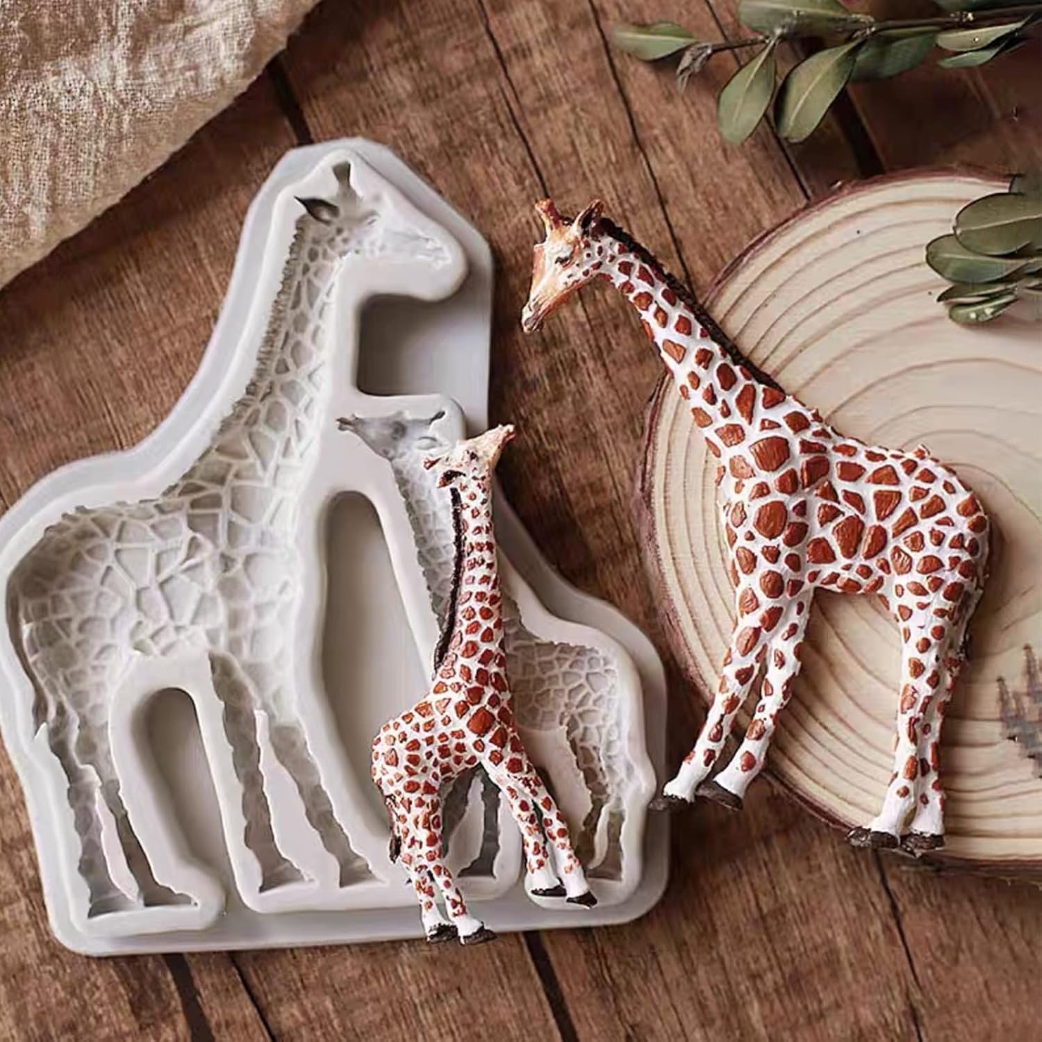 Xcake Lcook Elephant Silicone Fondant Mold Set