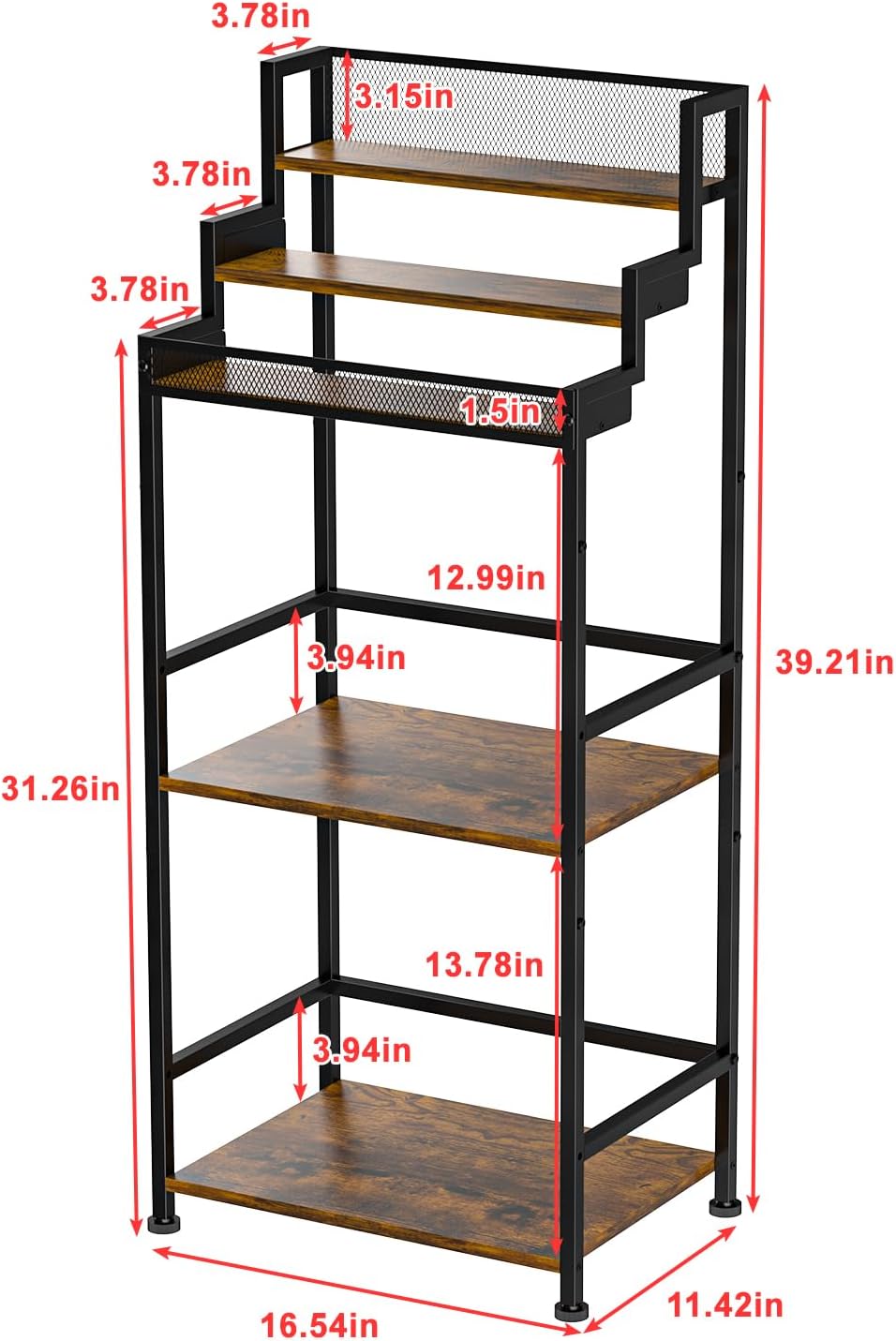 Jsskeeim Freestanding Trapezoidal Liquor Cabinet