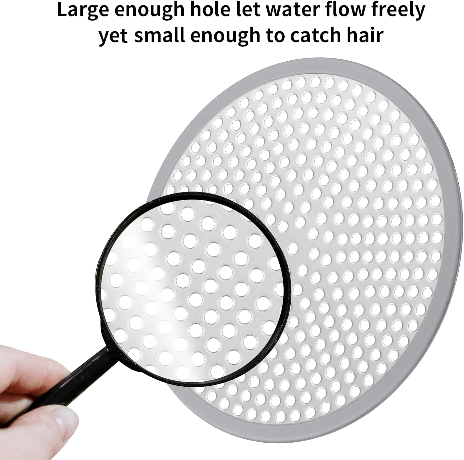 Ohtomber 2PCS 472 Shower Hair Catcher