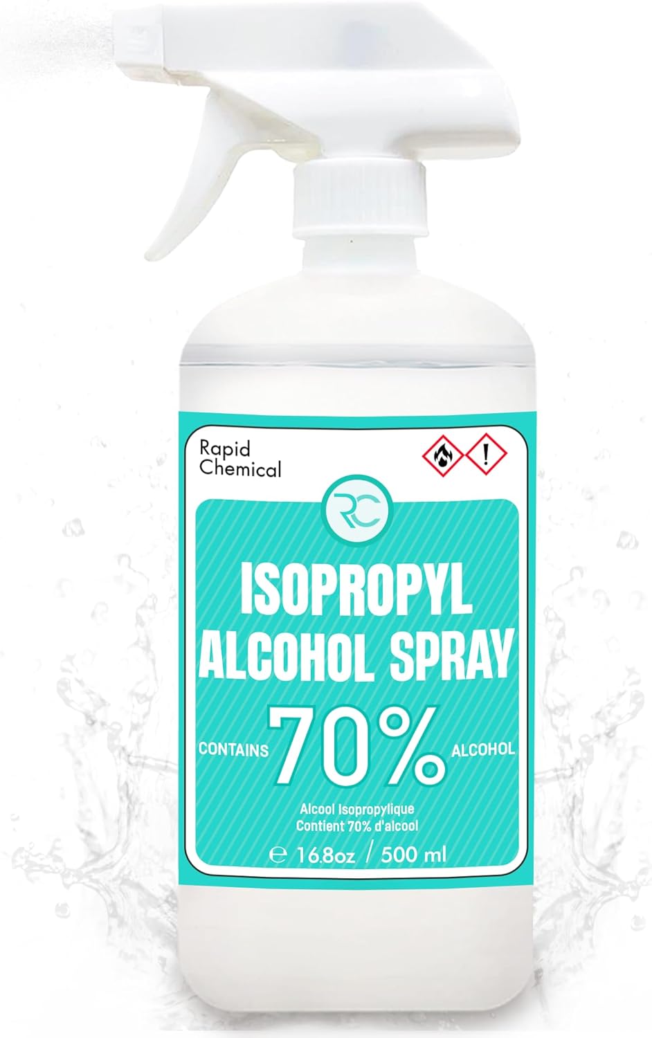 70 Isopropyl Alcohol Spray - 17 Fl Oz - USP Grade