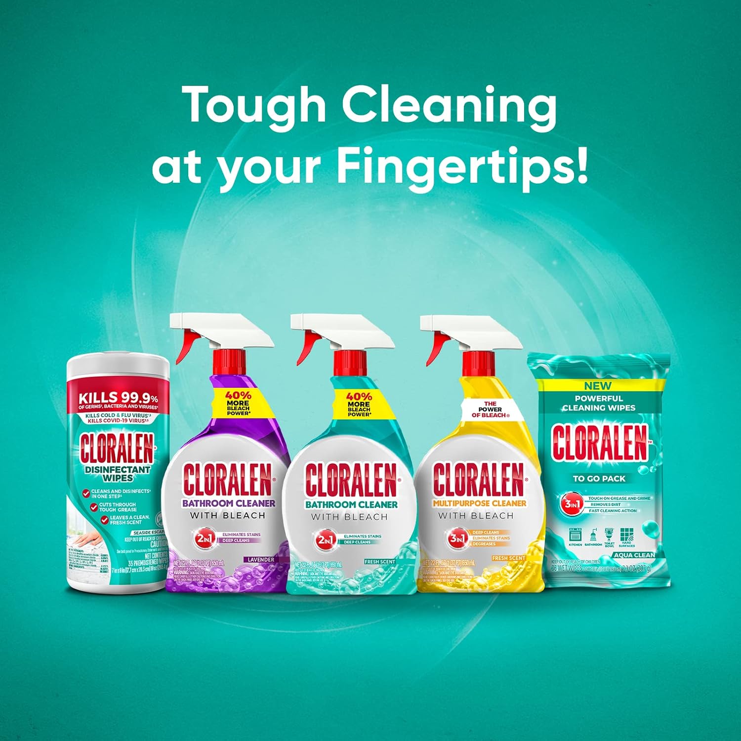 Cloralen All Purpose Cleaner with Bleach 32 Fl Oz