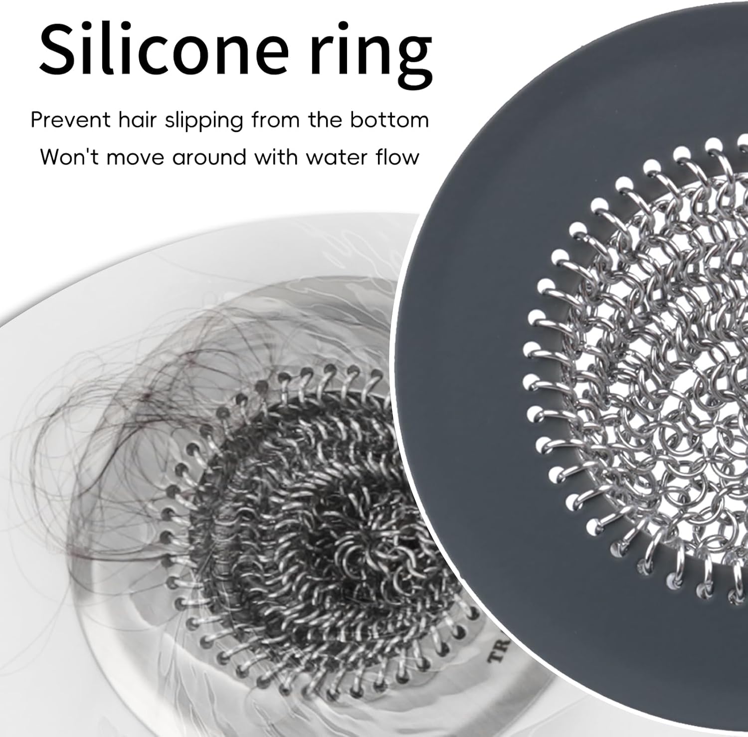 TRAPMATE 304 Stainless Steel Drain Hair Catcher