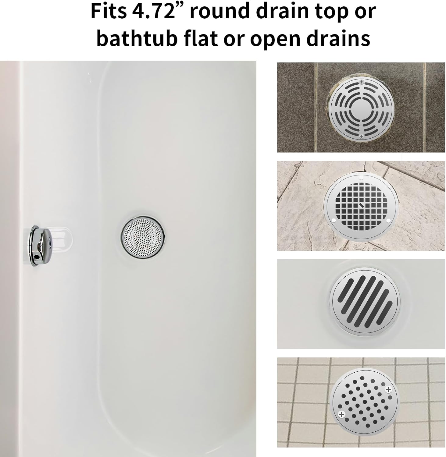 Ohtomber 2PCS 472 Shower Hair Catcher