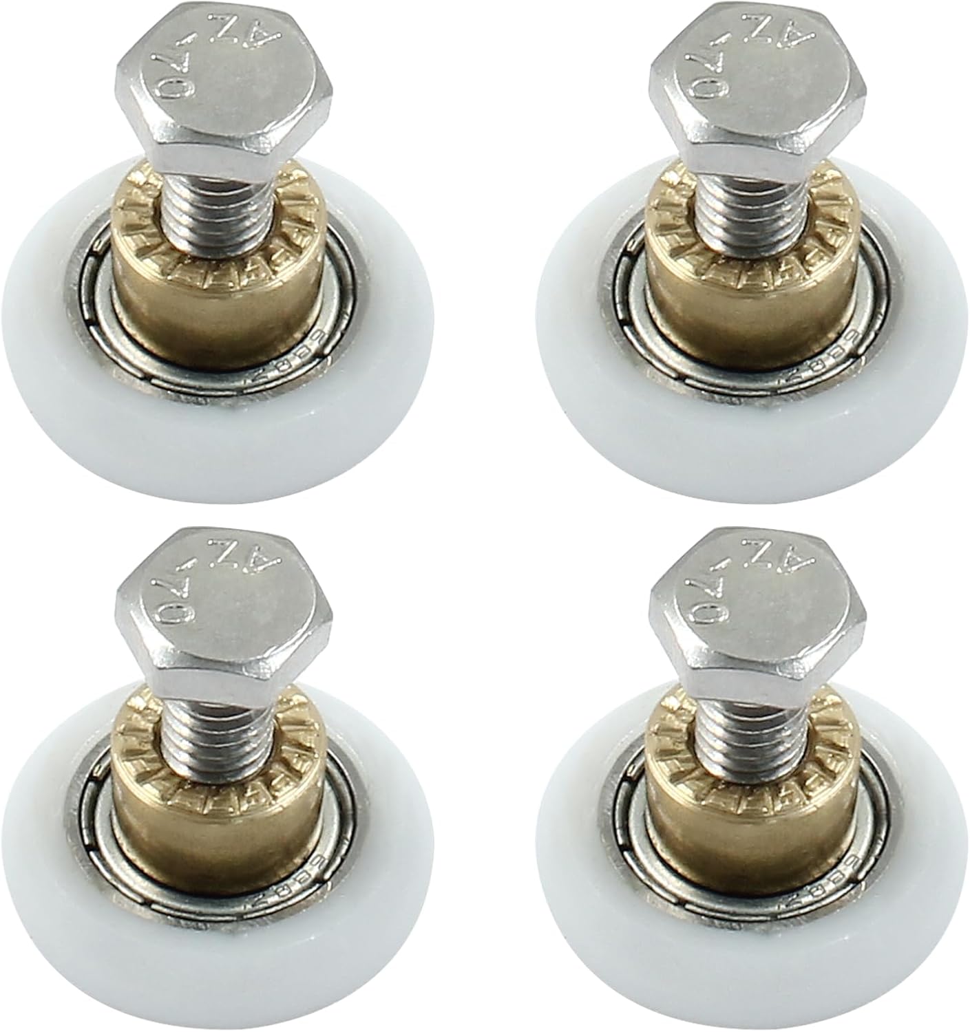 4 pcs 23mm Shower Door Rollers Replacement