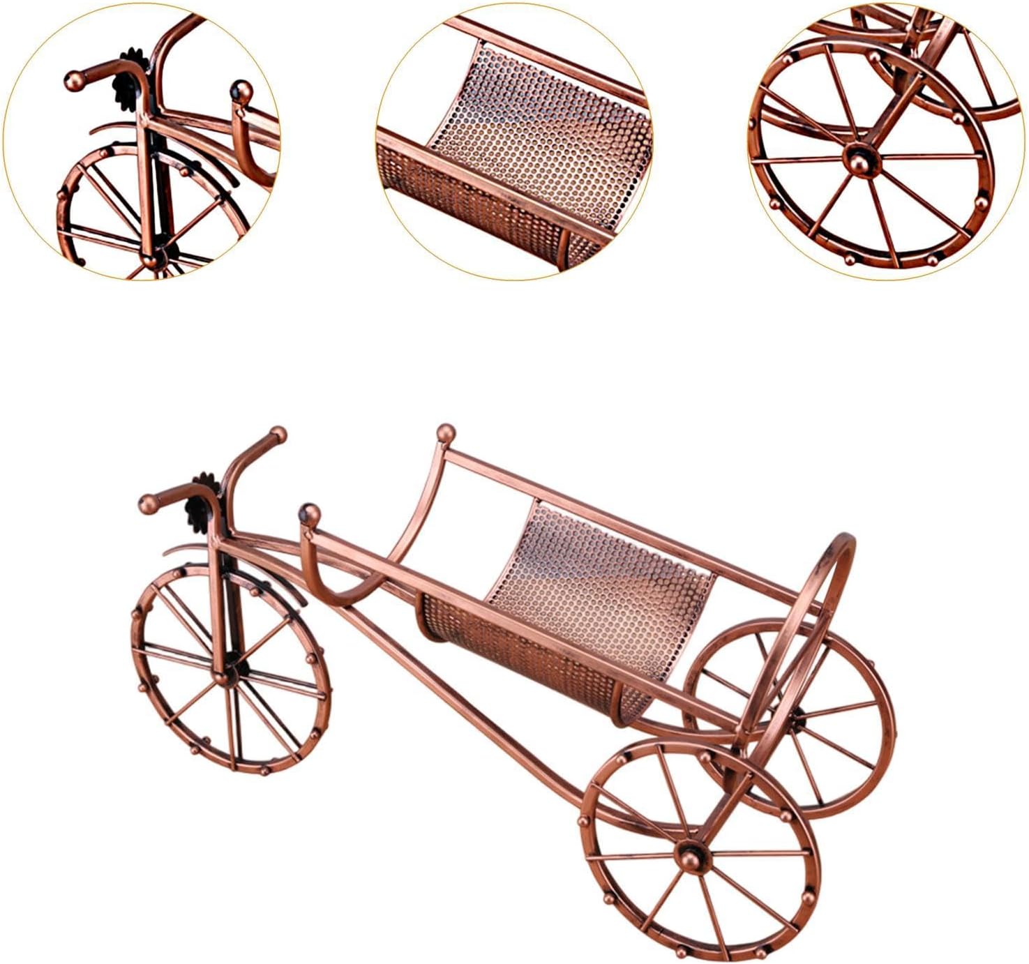 Tabletop Wine Rack with 5 Bottle Capacity