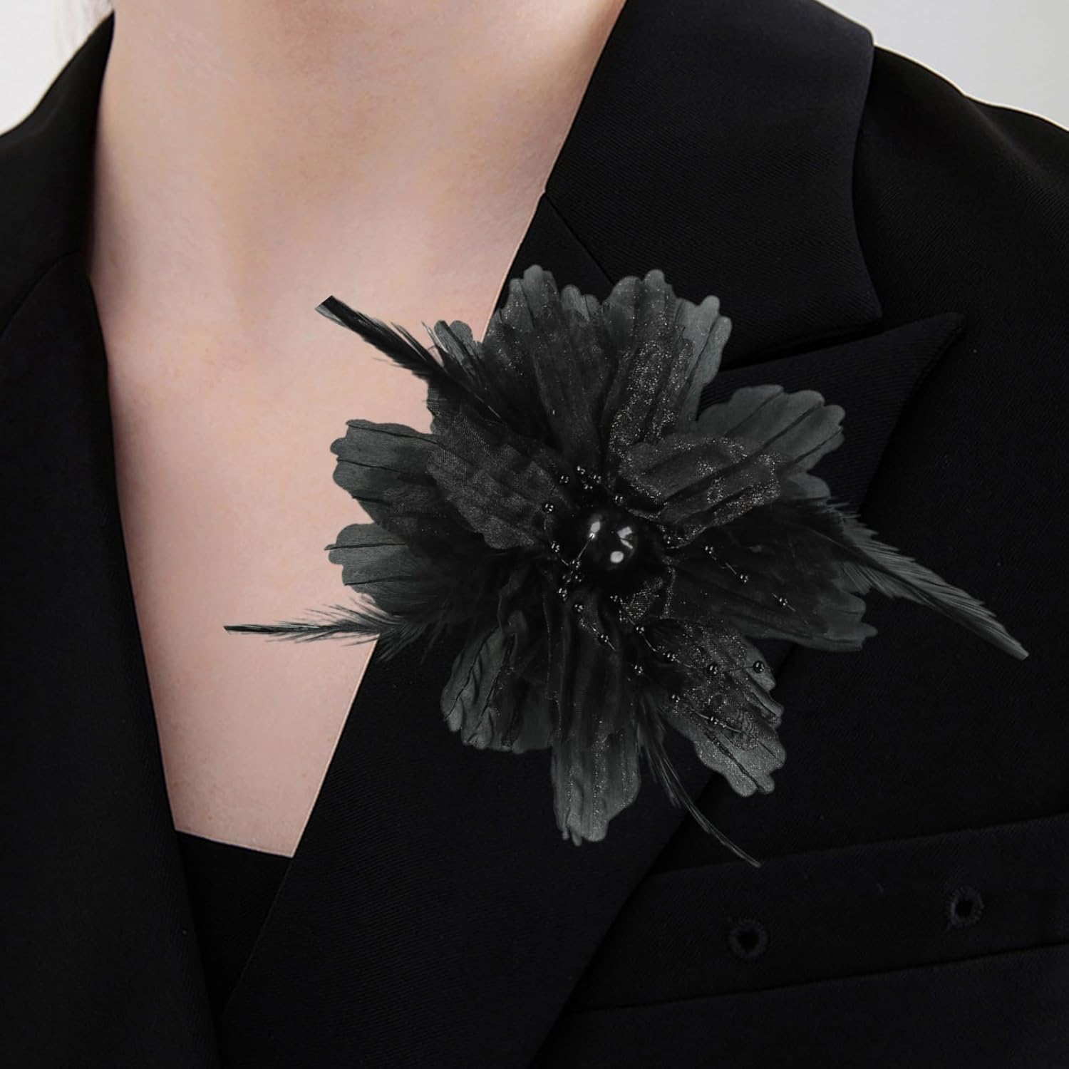 3D Fabric Flower Patches for Costume and Dress Customization
