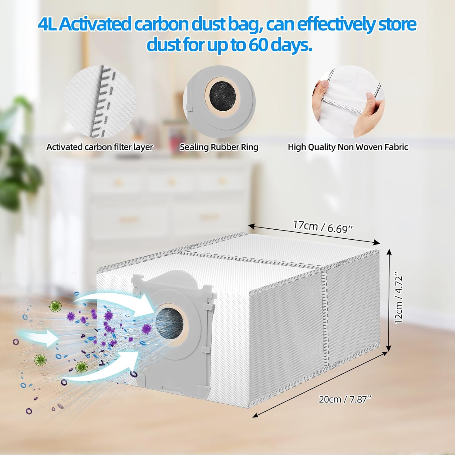 21-Pack Accessories Kit for ECOVACS X8 PRO OMNI Robot Vacuum