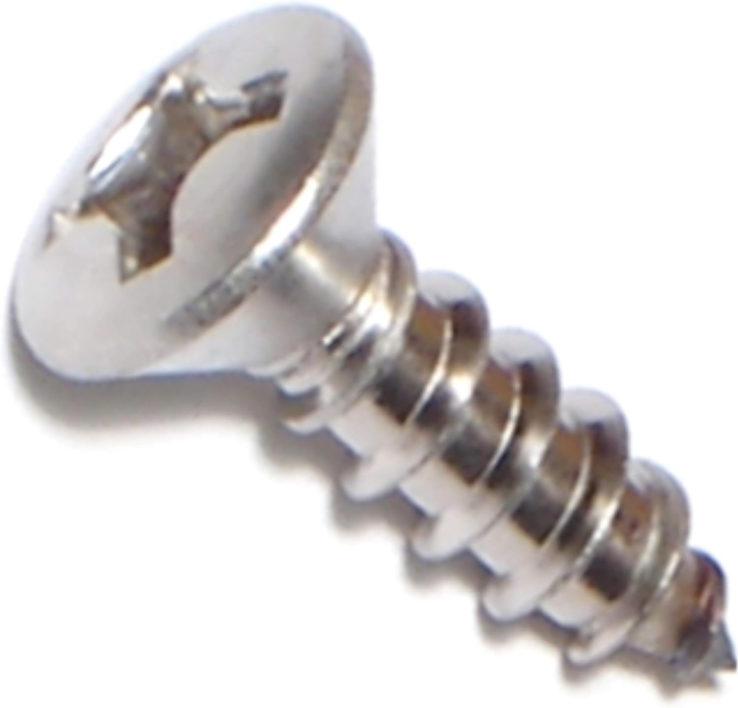Hard-to-Find Fastener 014973198473 Phillips Oval Sheet Metal Screws 1