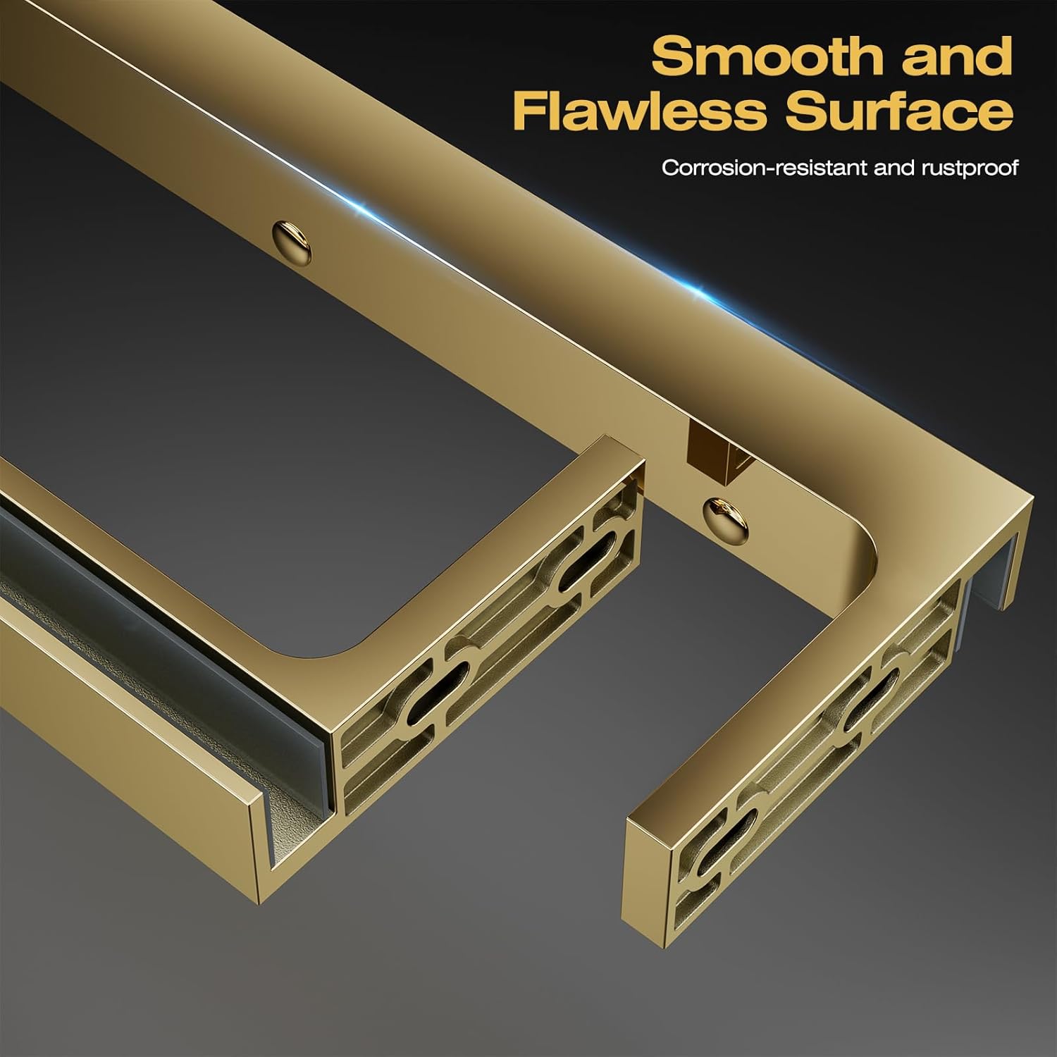Heavy Duty Glass Clamp Support Bracket for Frameless Shower Doors