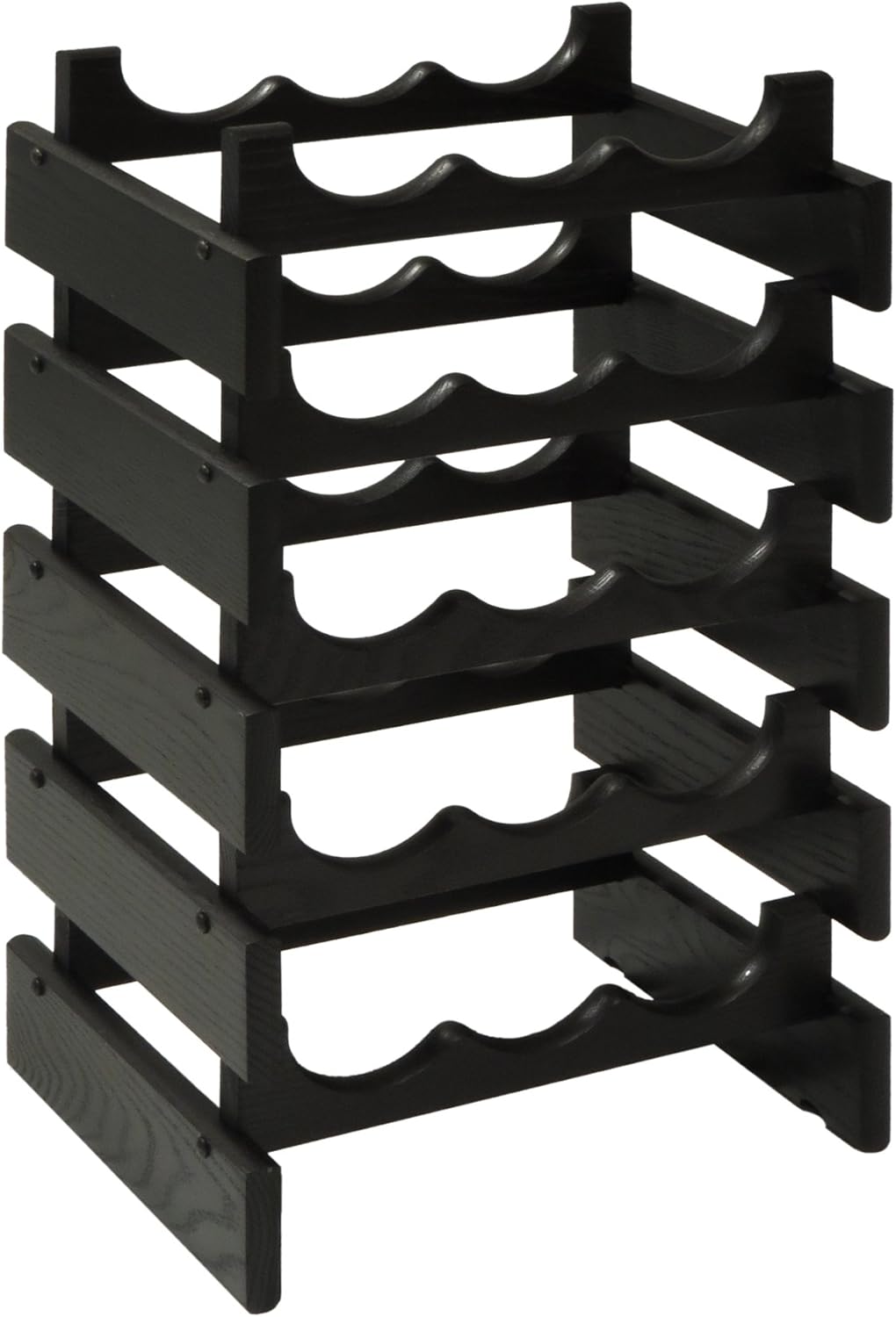 FixtureDisplays 15 Bottle Dakota Wine Rack 1040218-NPF 1