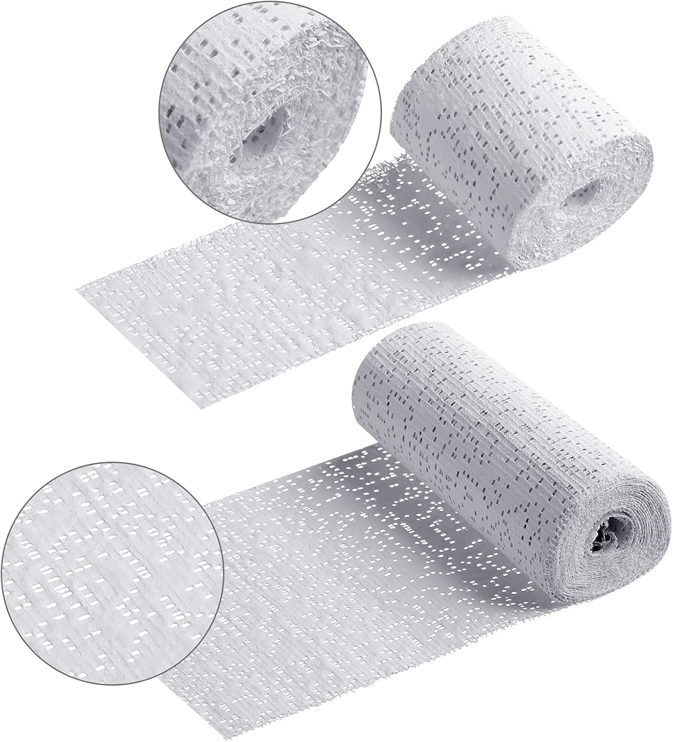 Nuanchu 6 Rolls Plaster Cloth Gauze Bandage for Casting