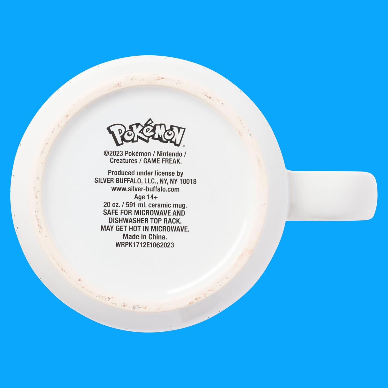 Silver Buffalo Pokemon Multi Face Camper Mug 20 Ounces