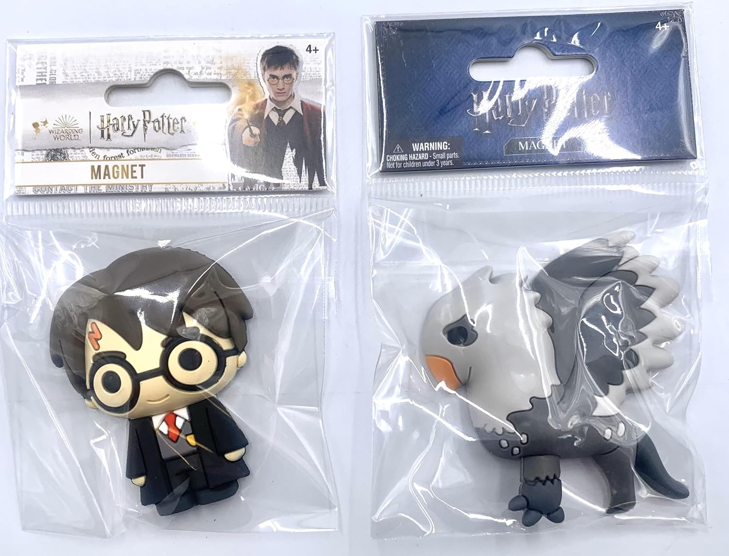 Harry Potter 2 Piece Chibi 3D Foam Magnet Set - Harry Buckbeak