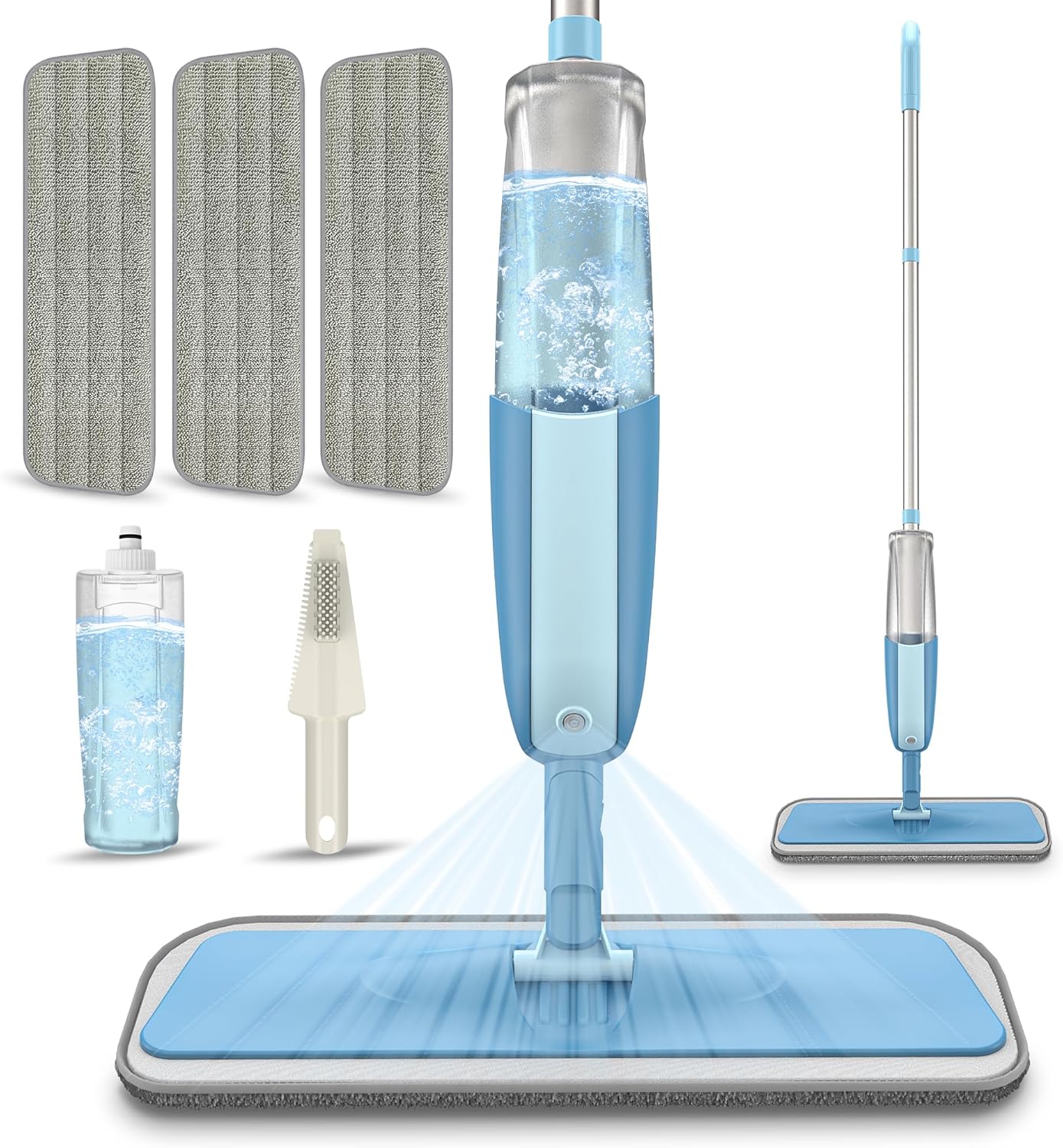 MEXERRIS Wet Spray Mop for Hardwood Floors