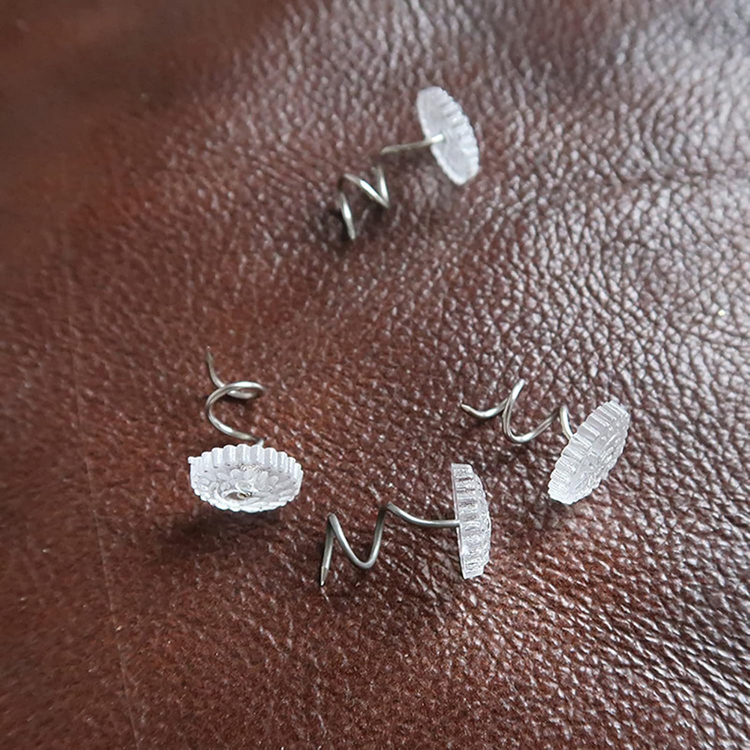 100 PCS Twist Pins with Clear Heads for Upholstery