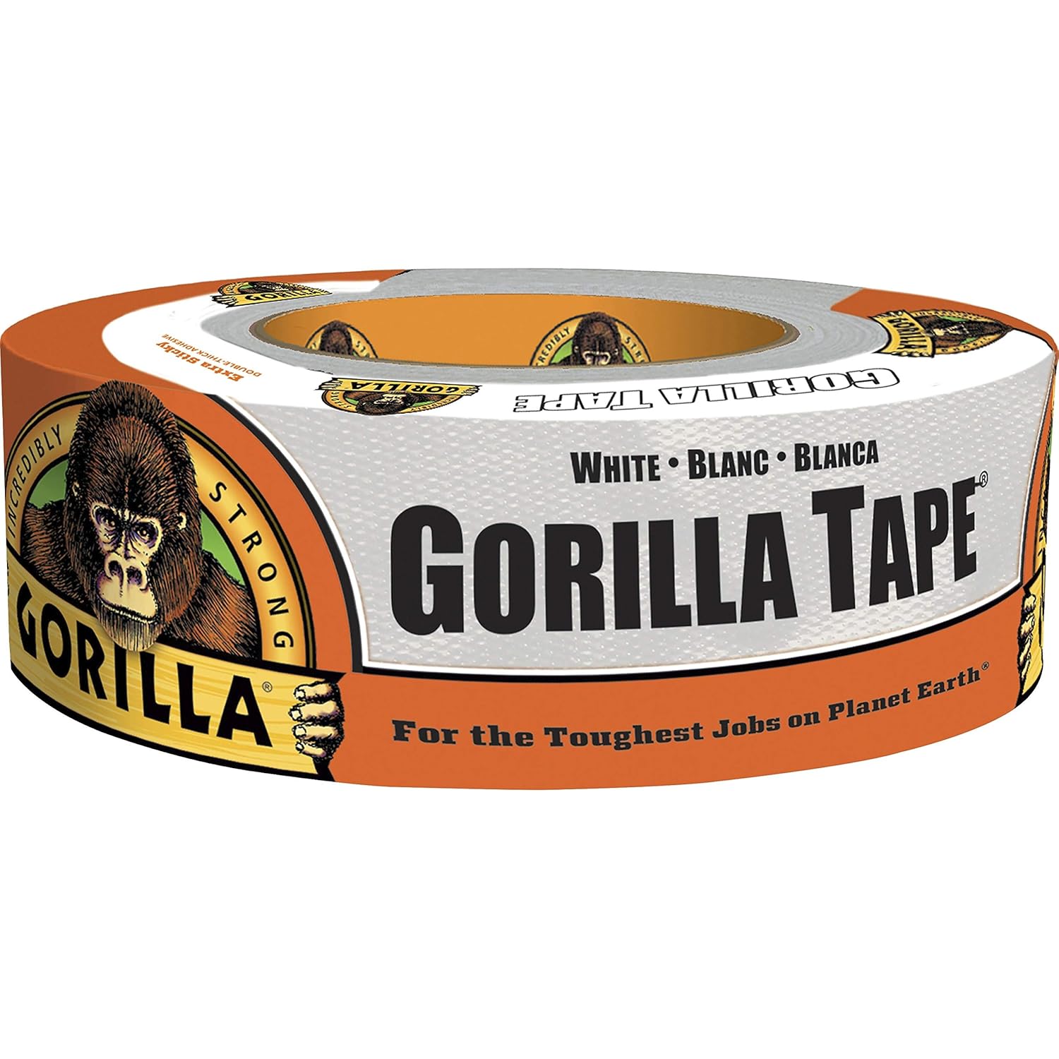 Gorilla Tape 188 x 30 yd White Pack of 1