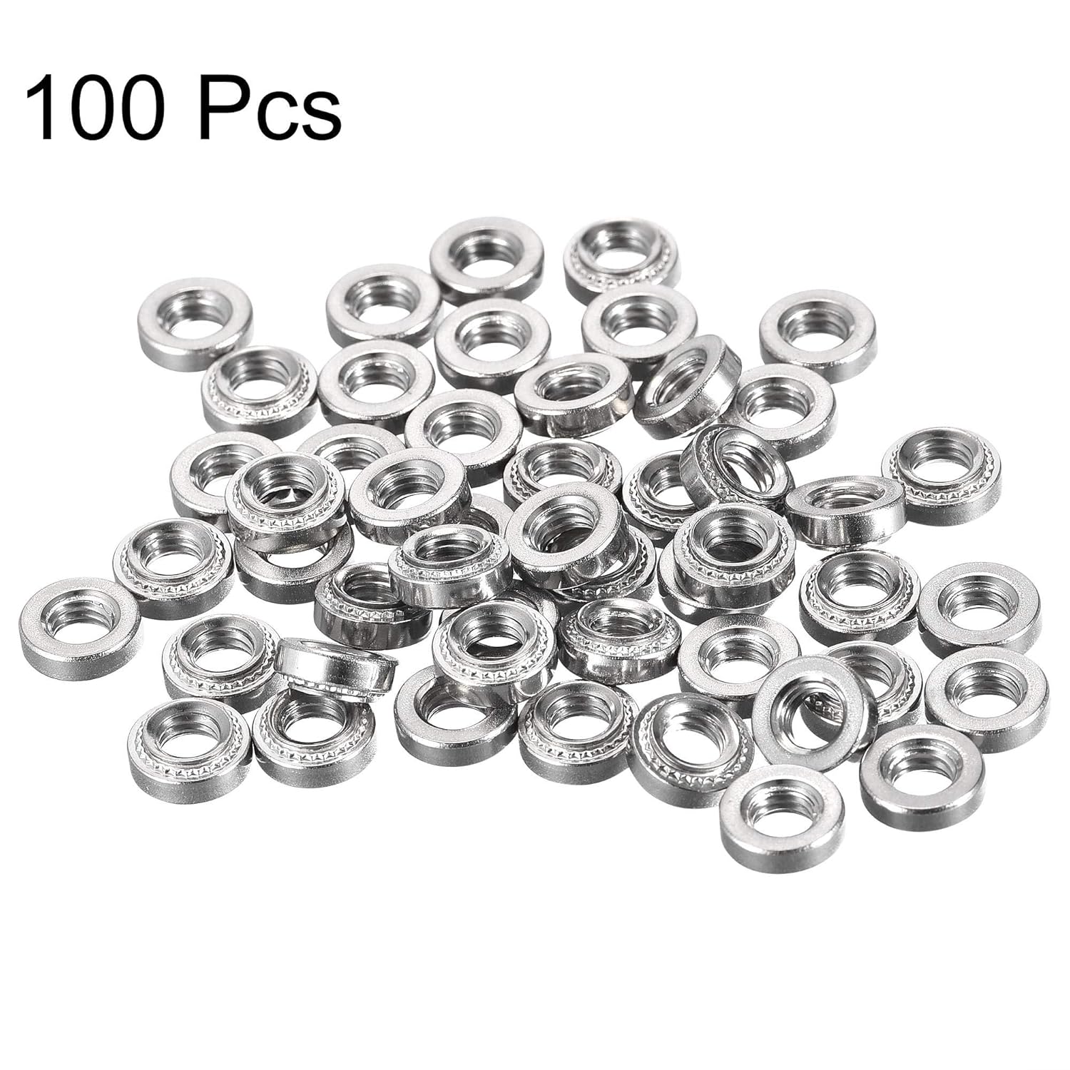 Uxcell Self-Clinching Nuts 10-32 x 014-Inch