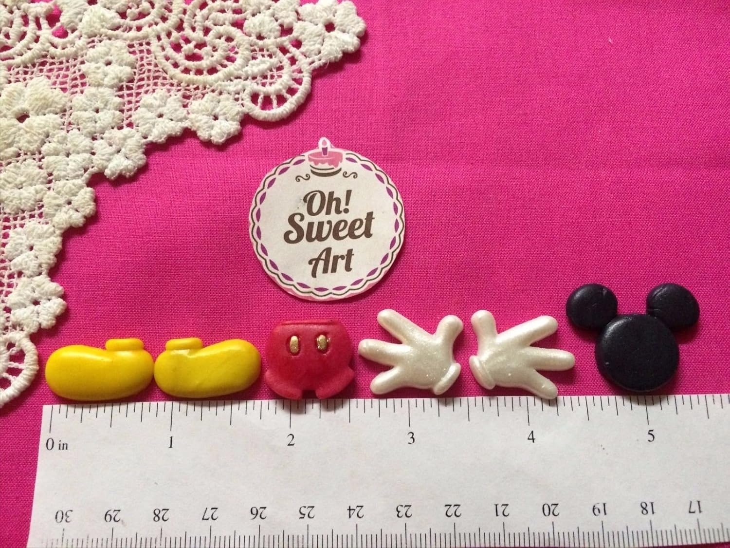 Complete Mickey Mouse Silicone Mold - Food Grade