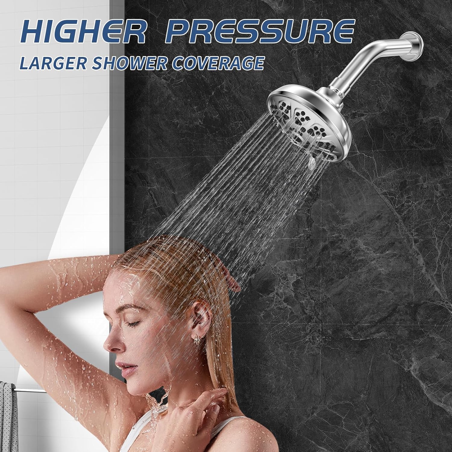VKZK 10-Mode High Pressure Fixed Showerhead
