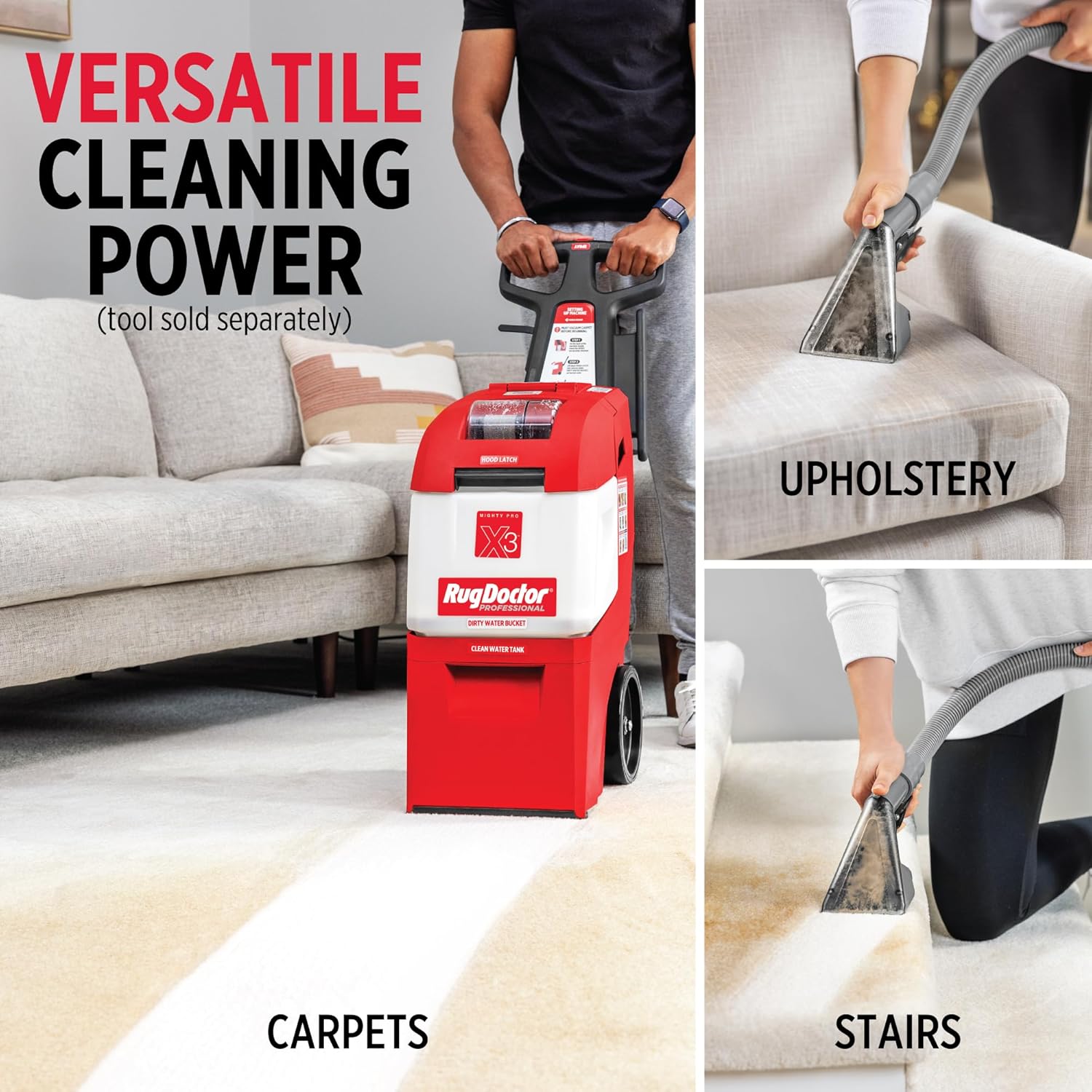 Rug Doctor Mighty Pro X3 Commercial Carpet Cleaner