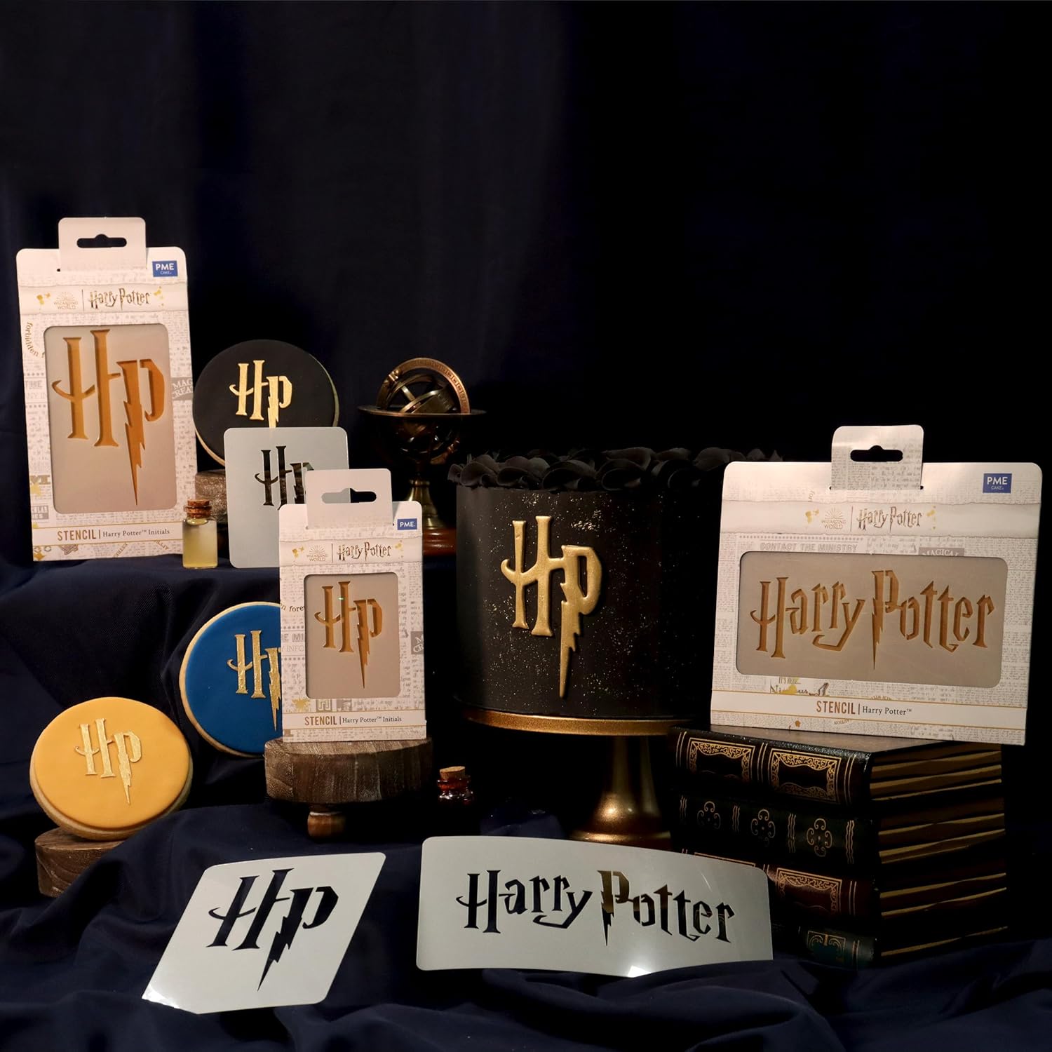 PME Harry Potter HP Logo Cake Stencil 45 Inch 1