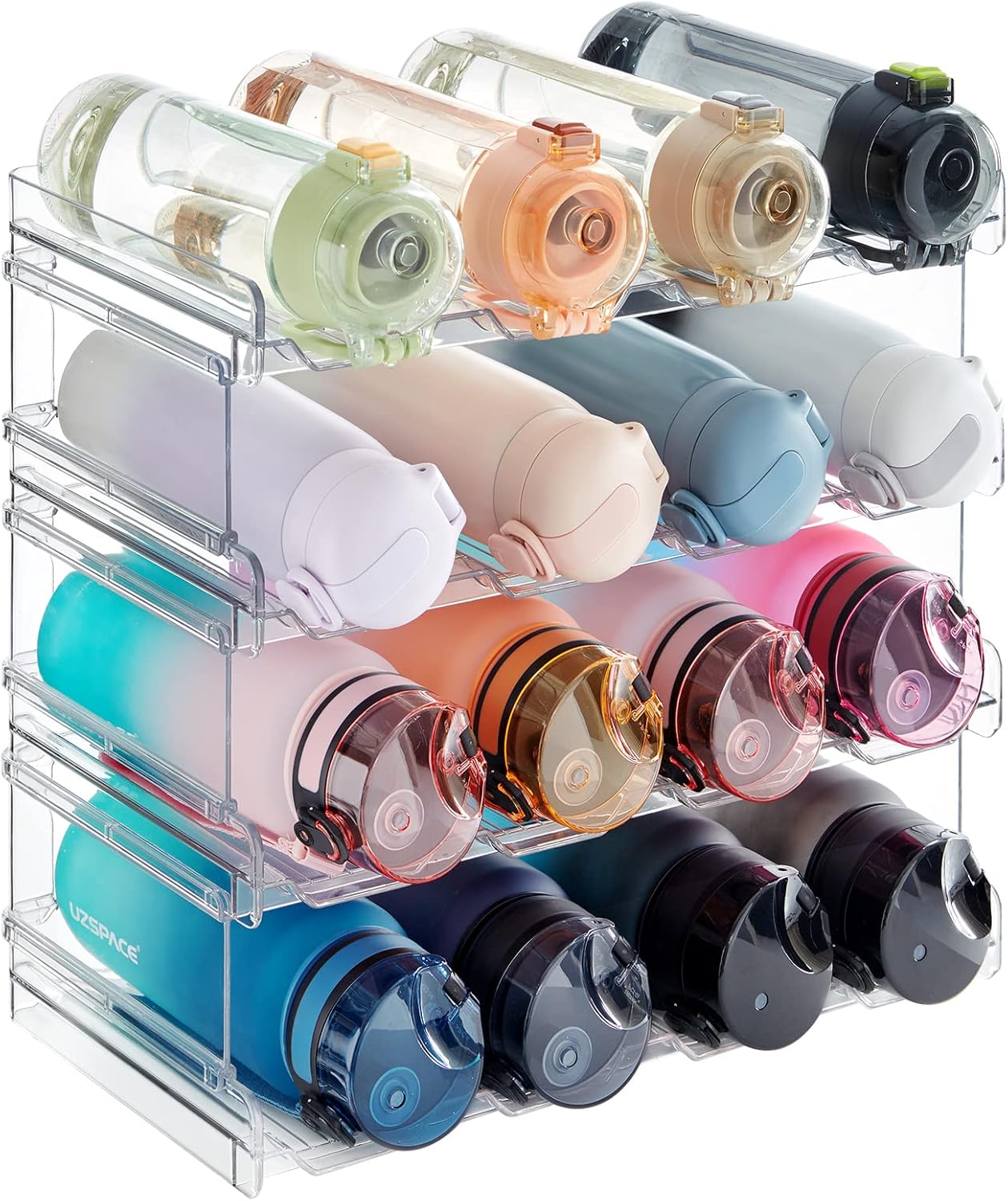 Lifewit Stackable Water Bottle Organizer 3Pack 1