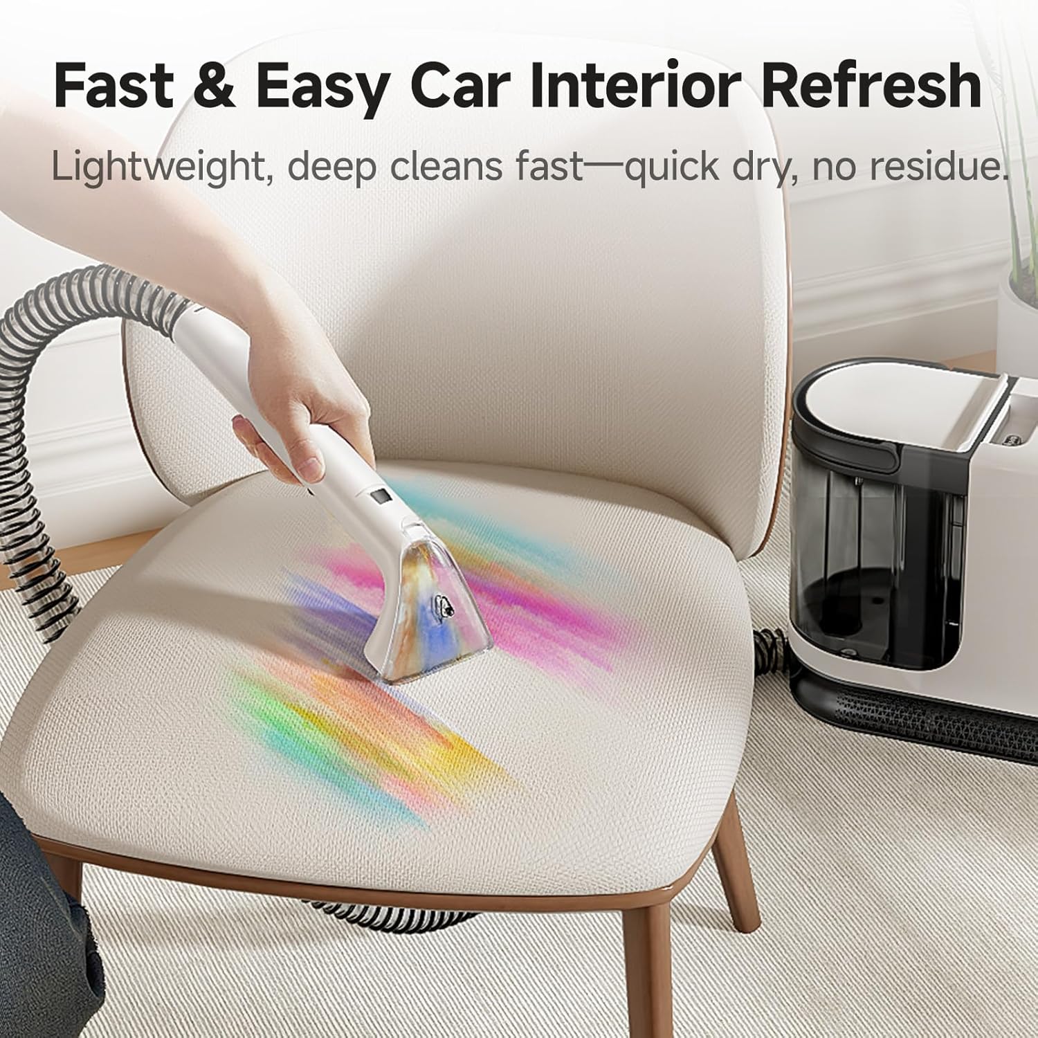 Uwant Portable Carpet Cleaner with 18Kpa Suction