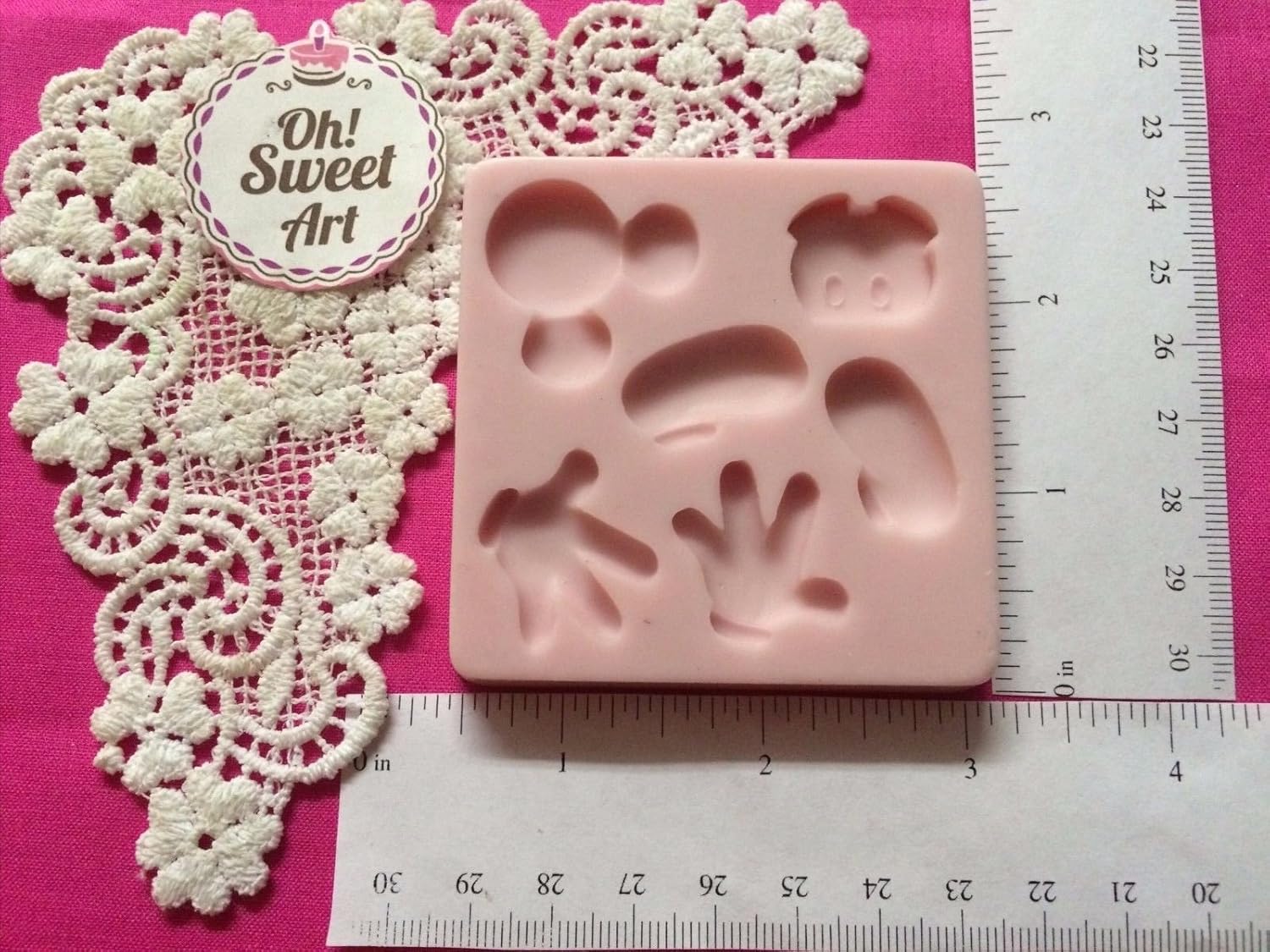 Complete Mickey Mouse Silicone Mold - Food Grade