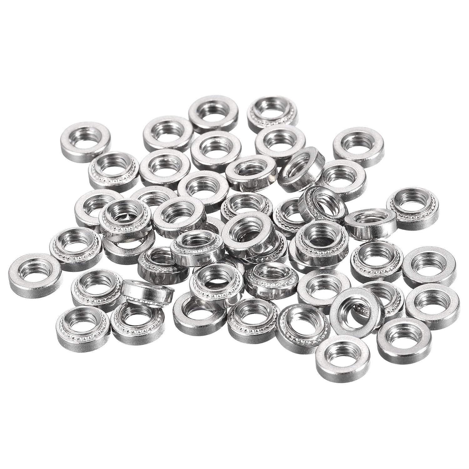 Uxcell Self-Clinching Nuts 10-32 x 014-Inch