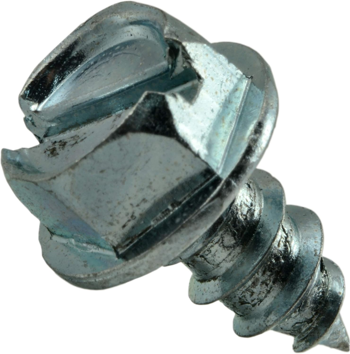 014973266226 Slotted Hex Washer Sheet Metal Screws 14 x 12 - 100 Piece