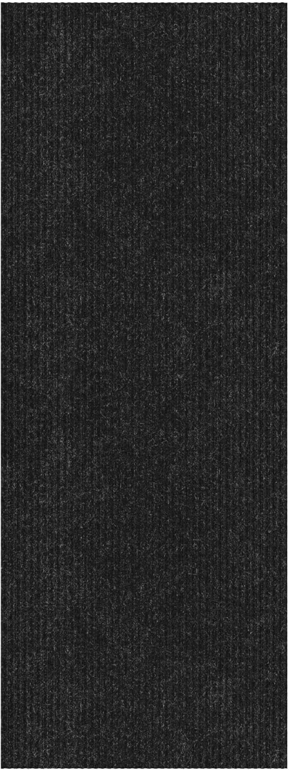 Ottomanson 27 x 910 Black Hallway Runner