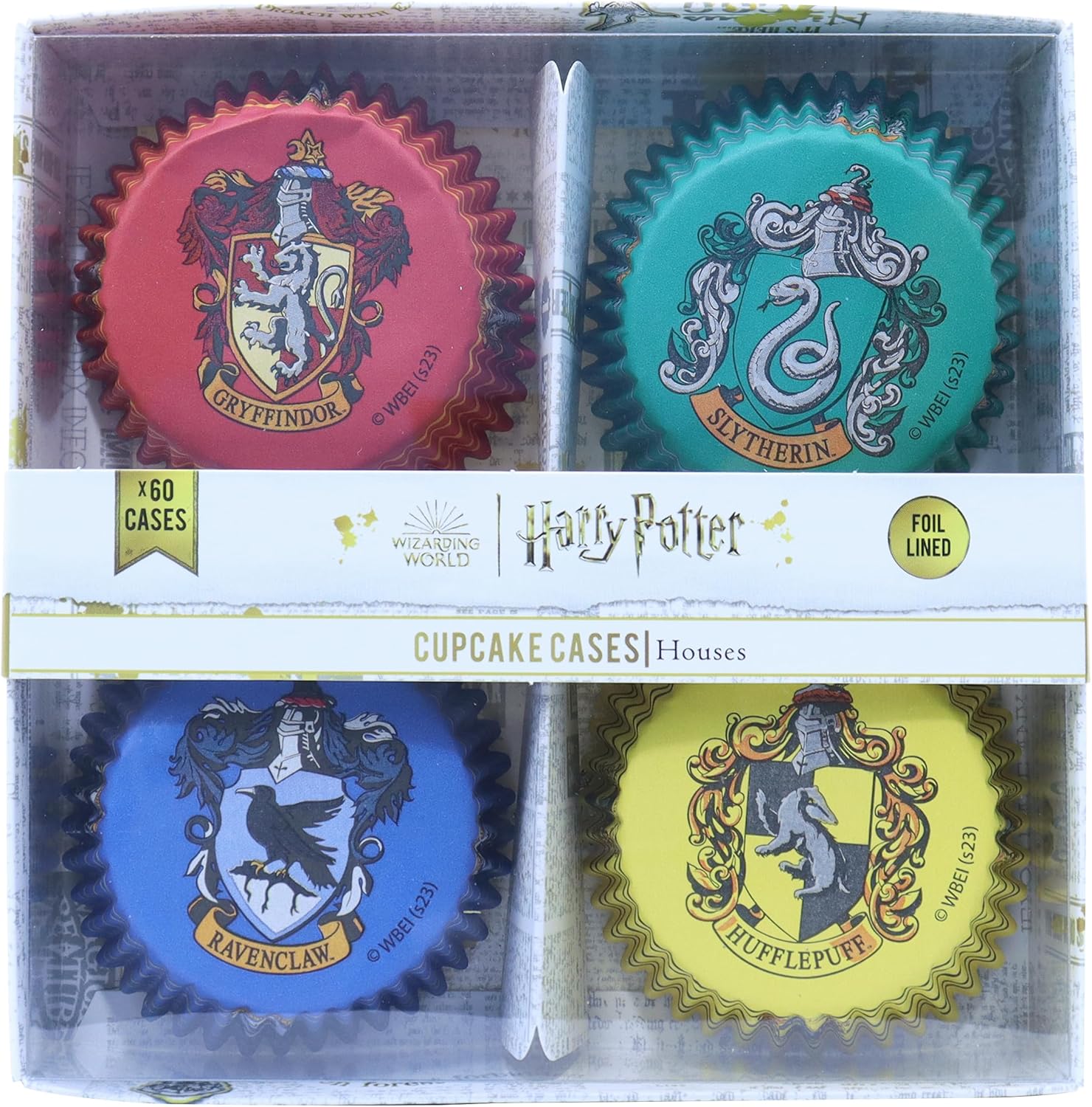 PME Harry Potter Foil-Lined Cupcake Cases Pack of 60