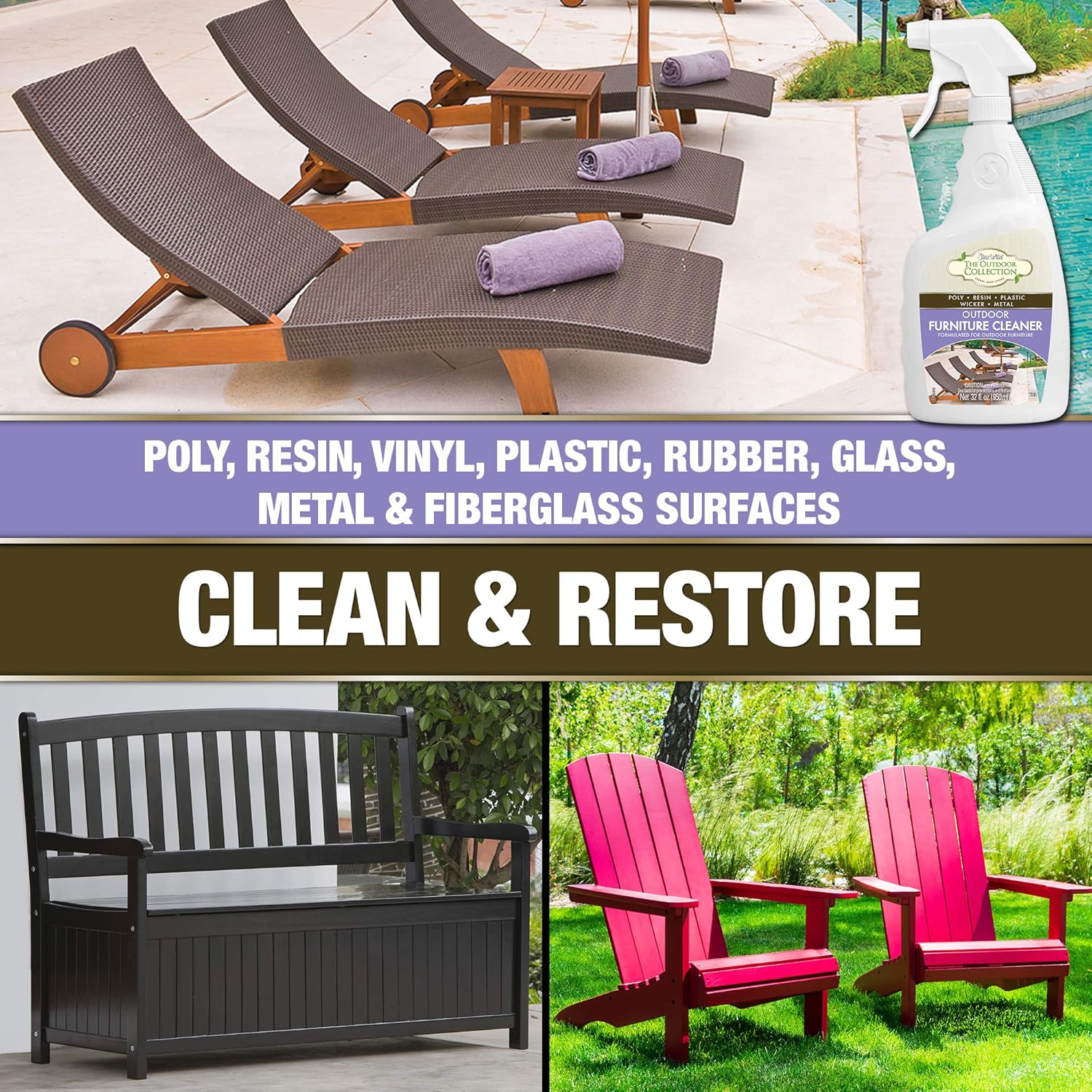STAR BRITE Outdoor Furniture Cleaner 32 oz