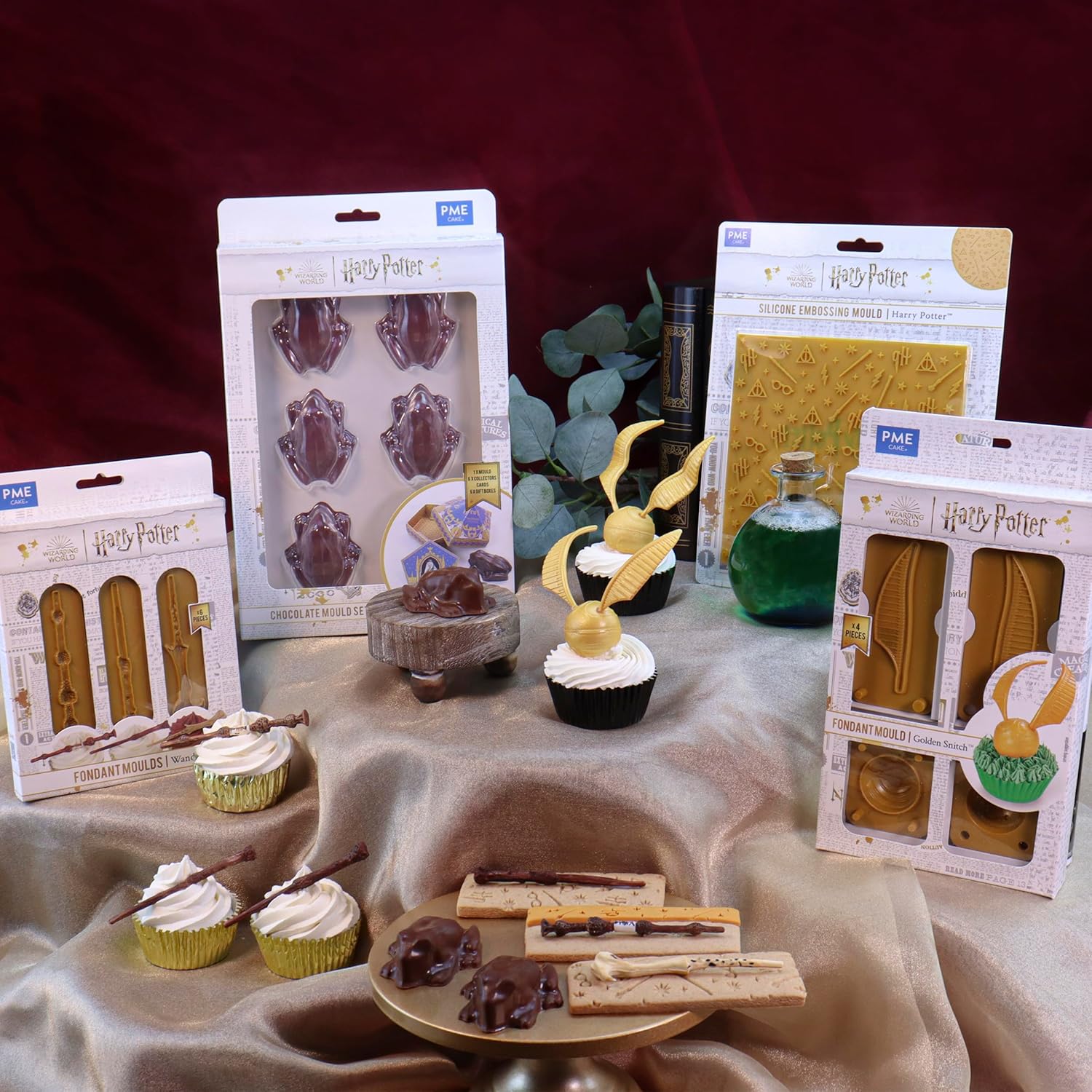 PME Harry Potter Fondant Mold Set of 2 - Golden Snitch