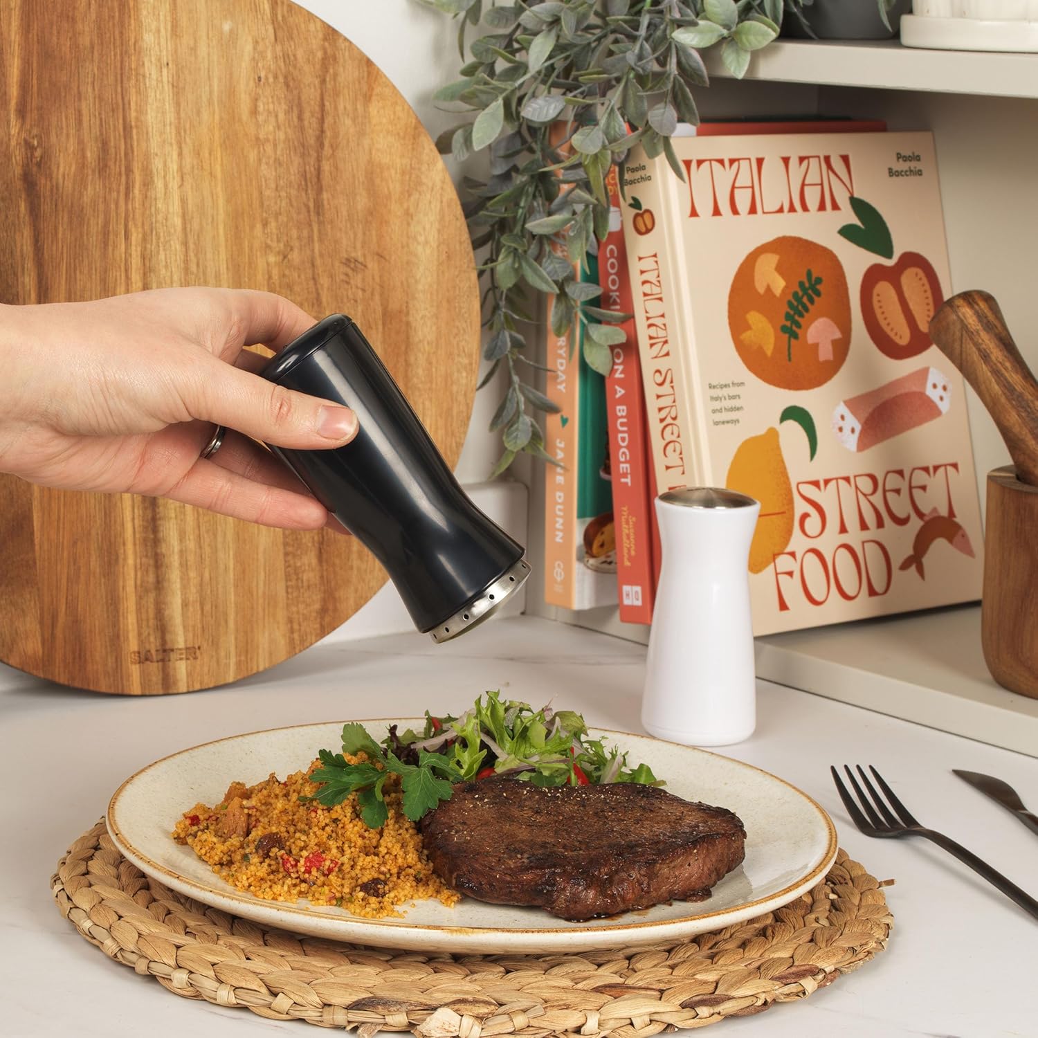 Salter BW12947EU7 Gravity Salt Pepper Shaker Set 1