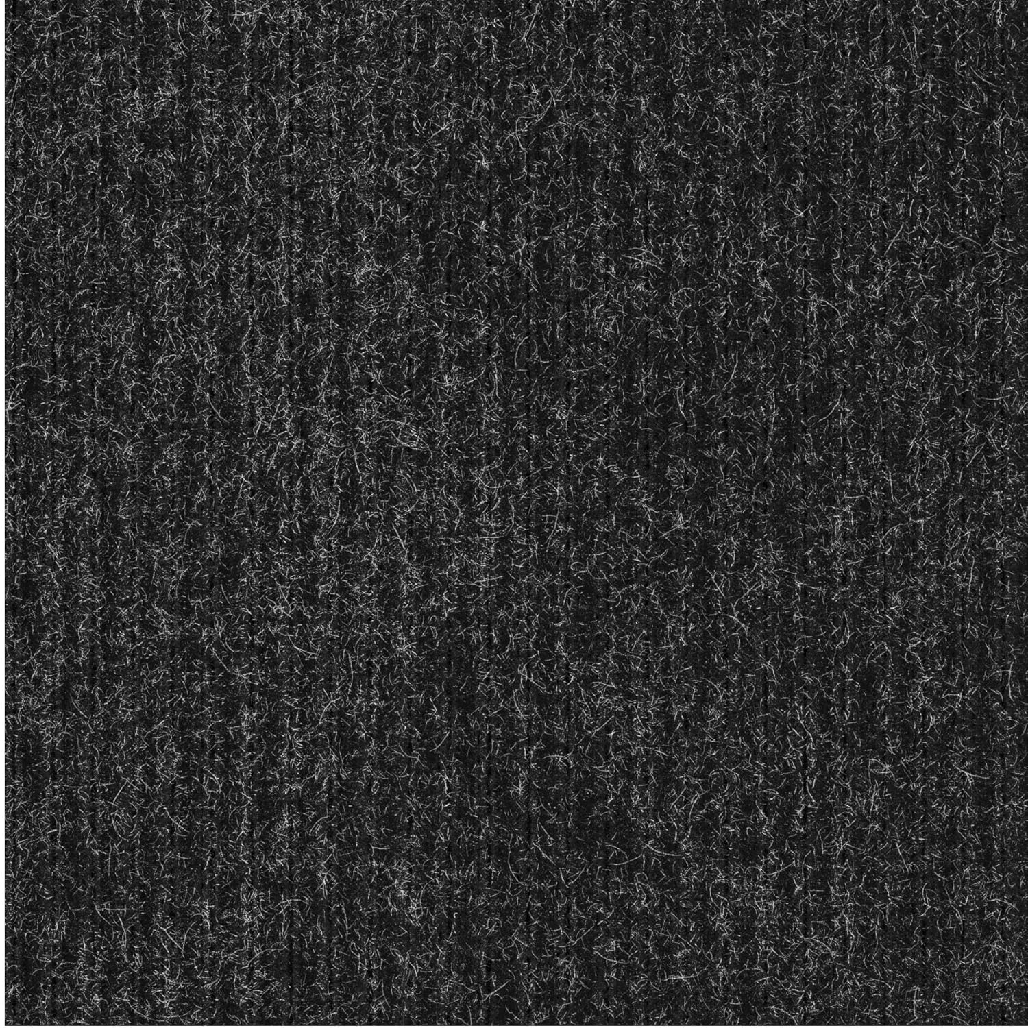 Ottomanson 27 x 910 Black Hallway Runner