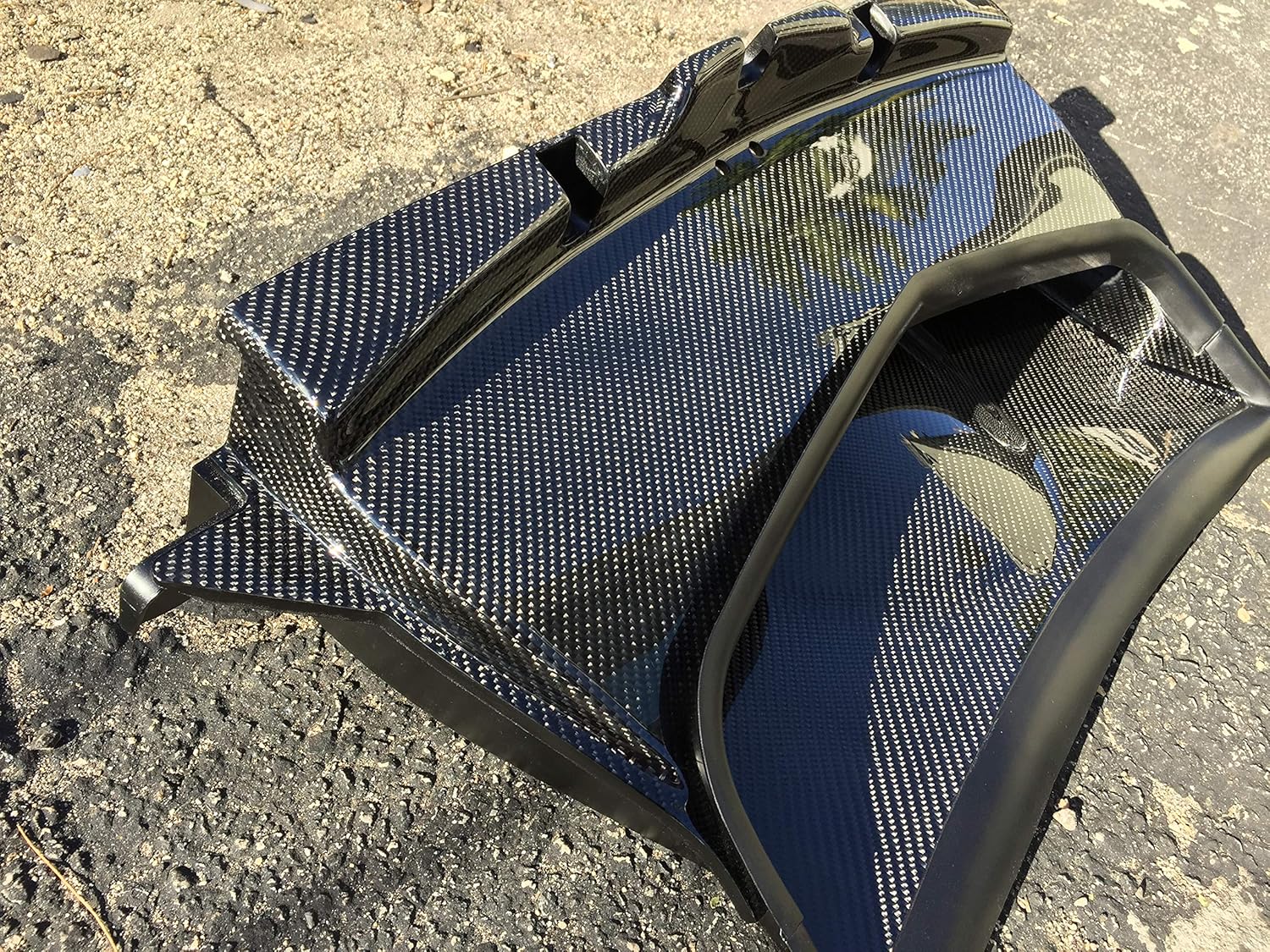 TRUE COMPOSITES Carbon Fiber Sheet Epoxy Kit 36x6 2x2 Twill 3K